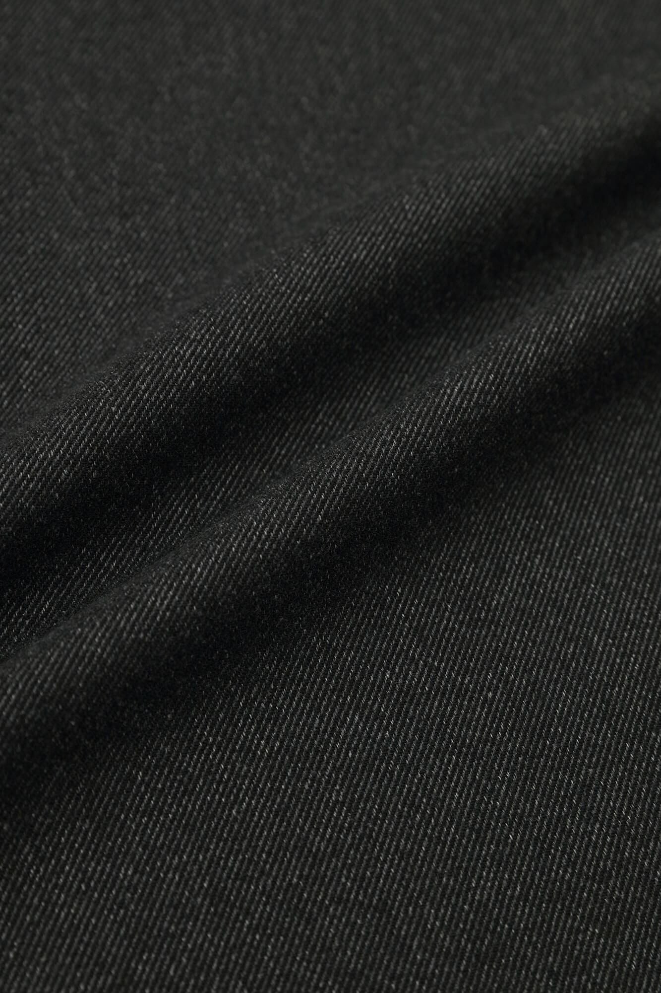 Twill Weave W.L.P. Long Sleeve Tunic// Iron Black