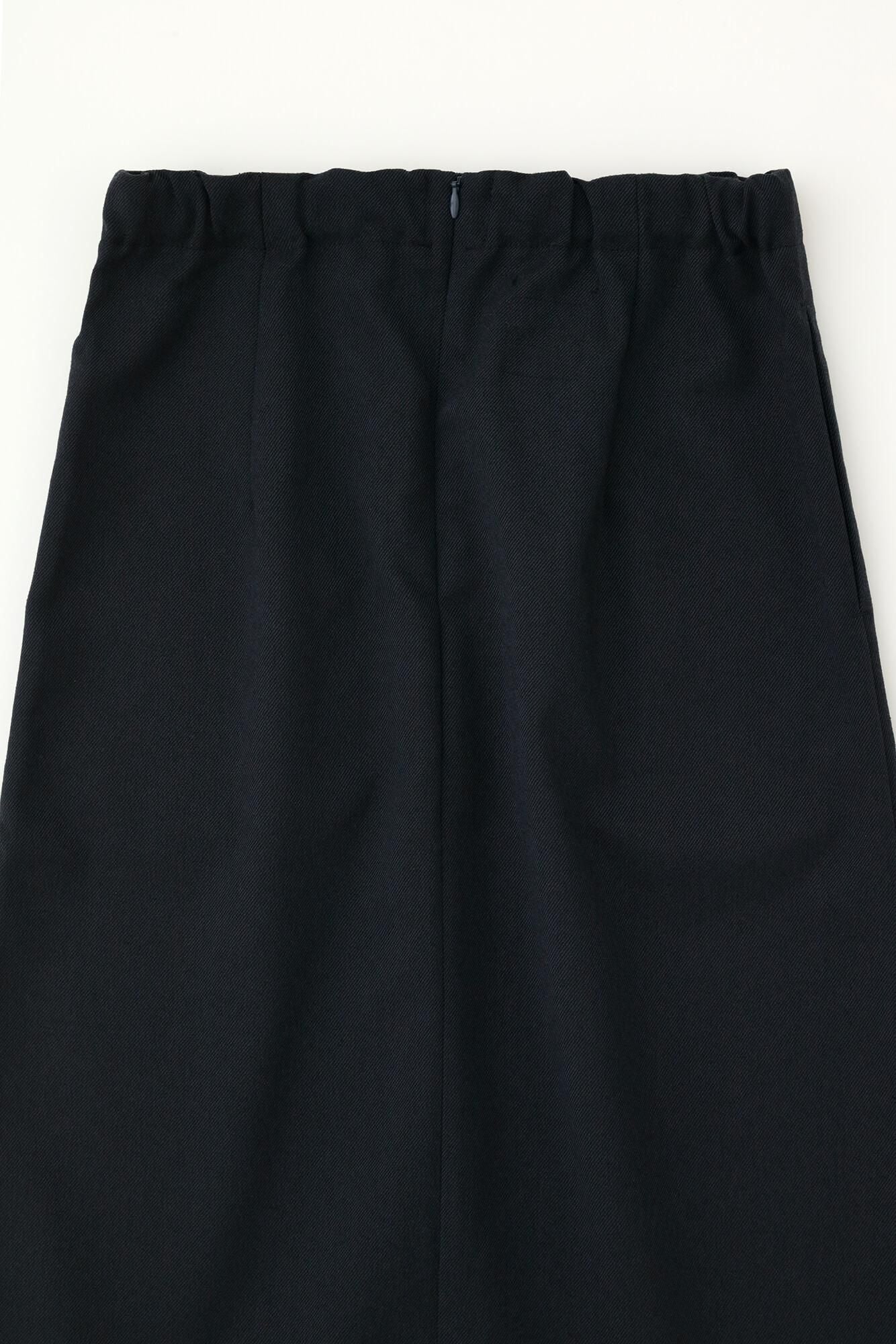 Twill Weave W.L.P. Long Skirt// Dark Navy