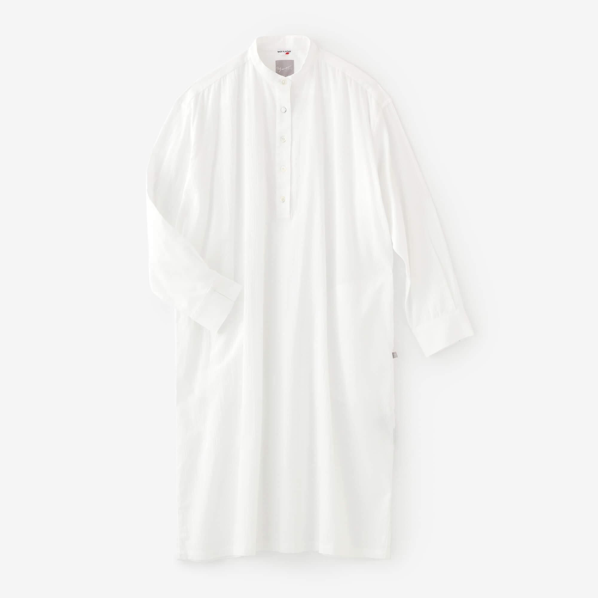 【美品】SOUSOU 高島縮 シャツワンピース レディース avivare_71740