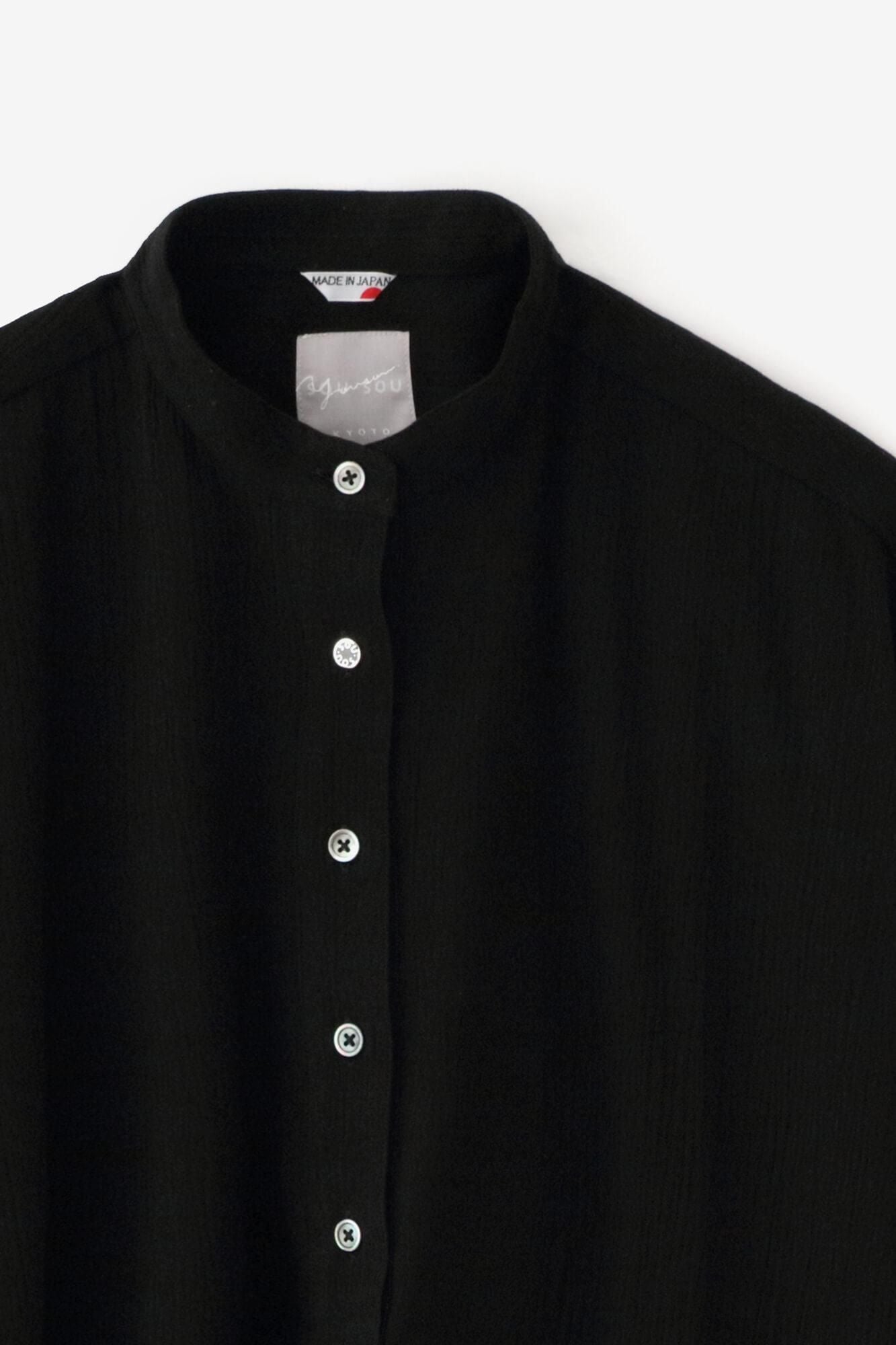 타카시마치지미 20/20 H.N.그란 셔츠 원피스/검은색