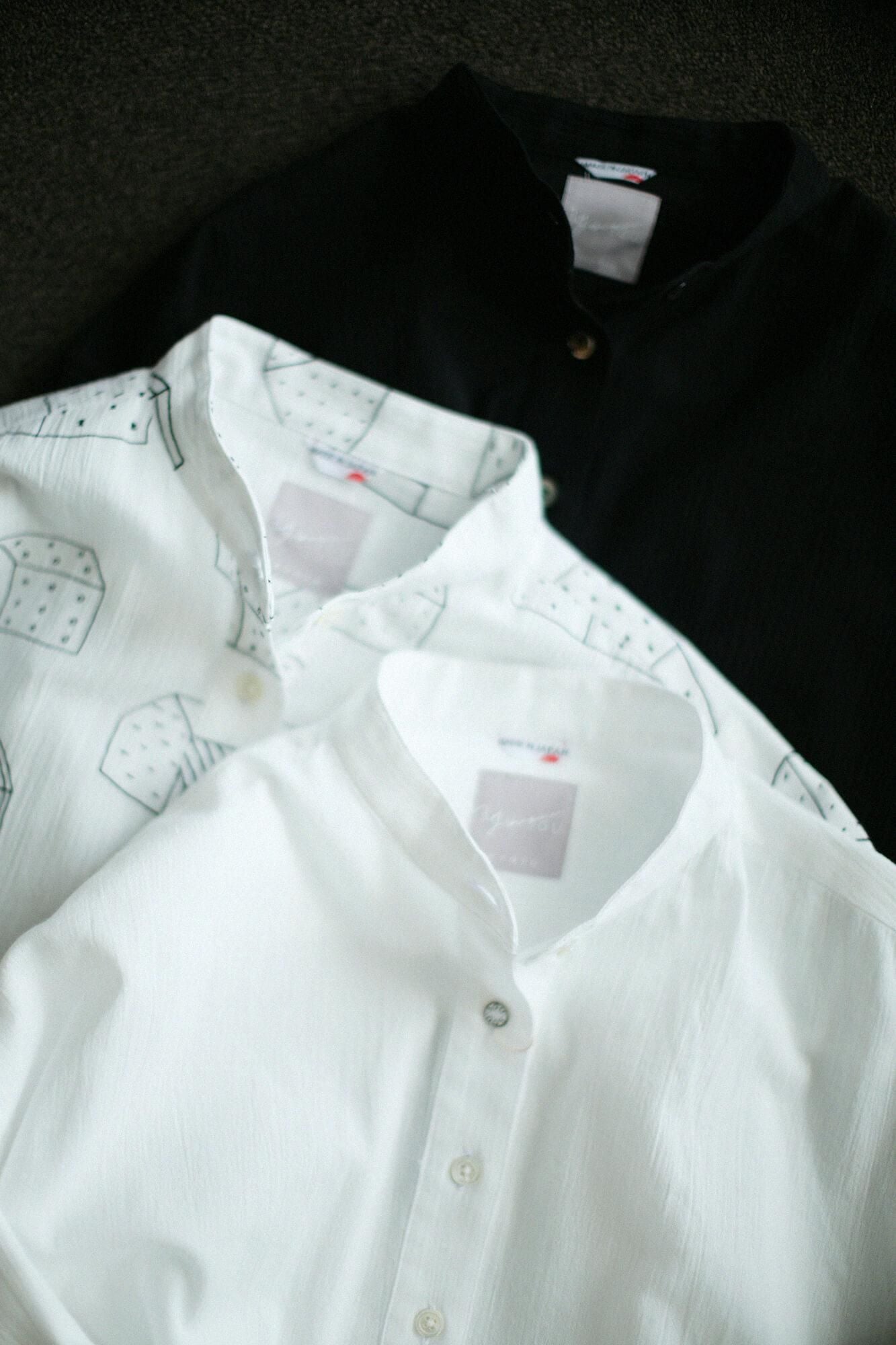 타카시마치지미 20/20 H.N.그란 셔츠 원피스/검은색