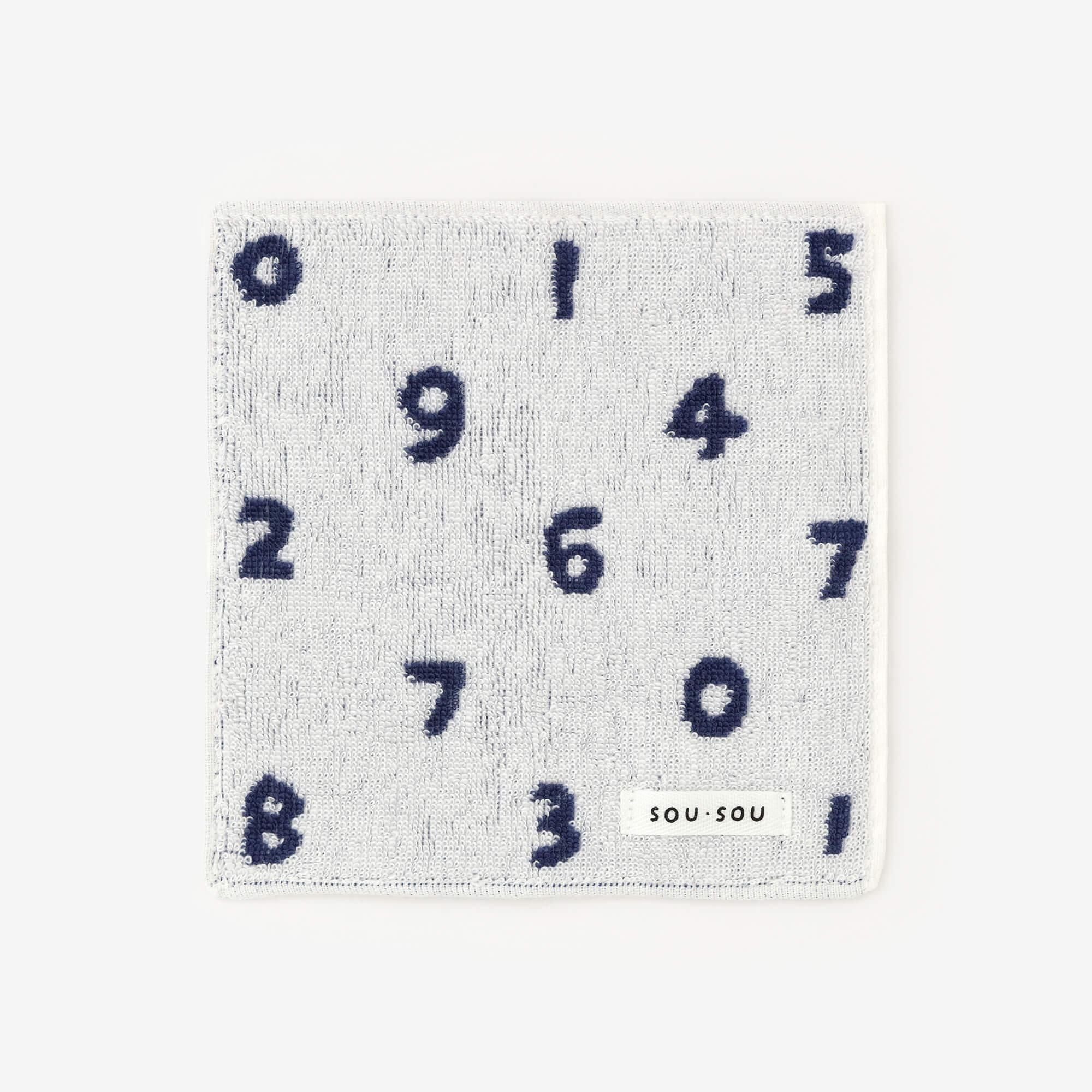 SOU・SOU×Marushin Mini Towel/SO-SU-U White