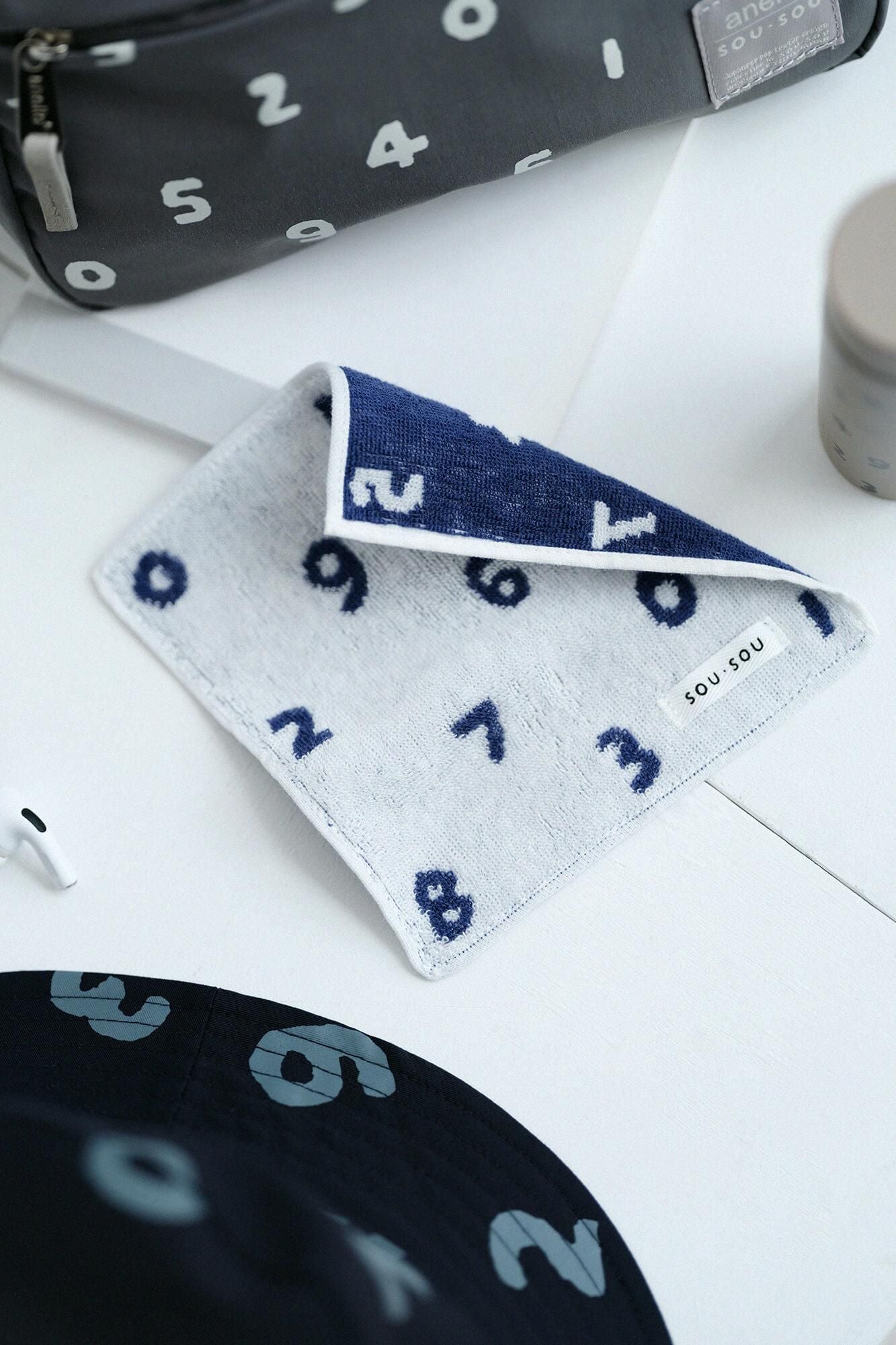 SOU・SOU×Marushin Mini Towel/SO-SU-U White