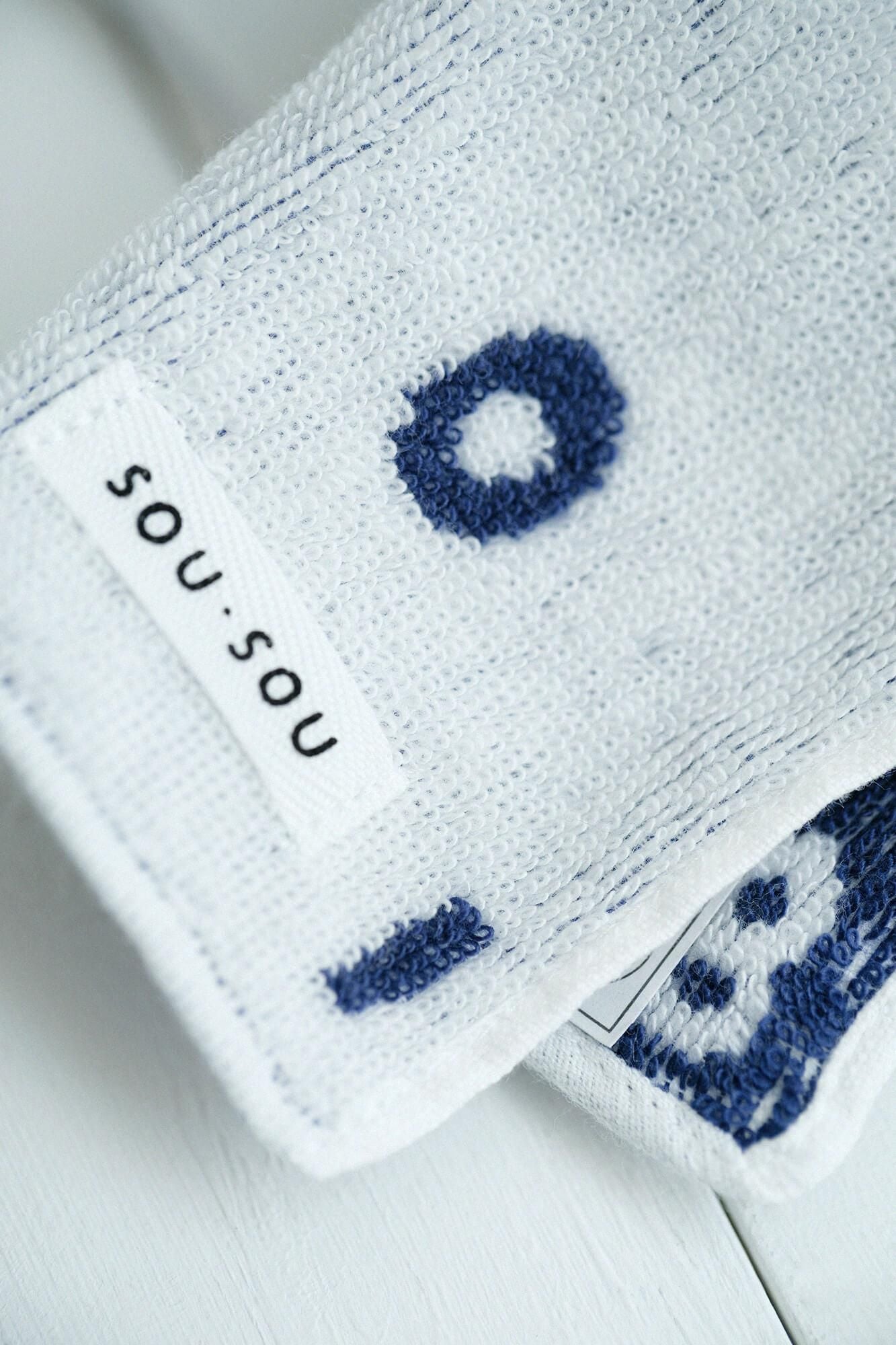 SOU・SOU×Marushin Mini Towel/SO-SU-U White