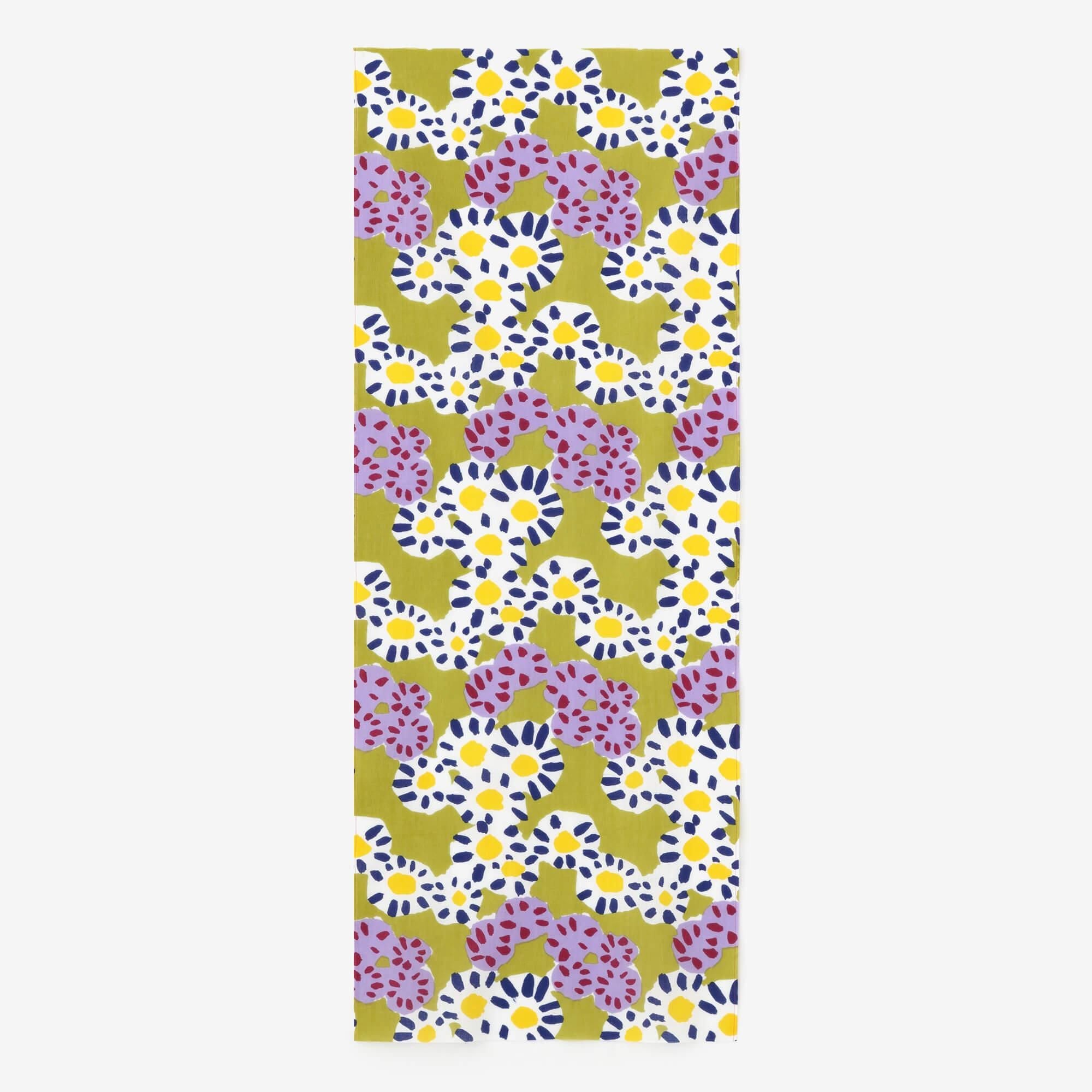 伊勢木棉圖案紋樣手巾/菊花開