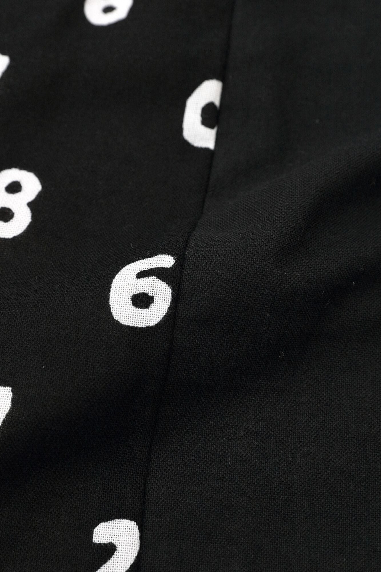 ●伊勢木棉 富士飛鼠褲/黑色x SO-SU-U十數 黑色