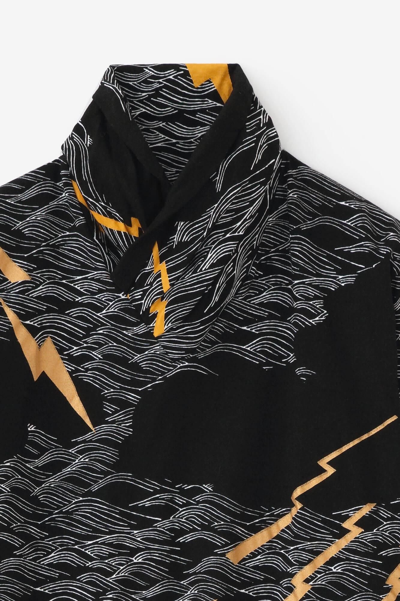 【net限定】衿巻ジバン/雷鳴(らいめい)