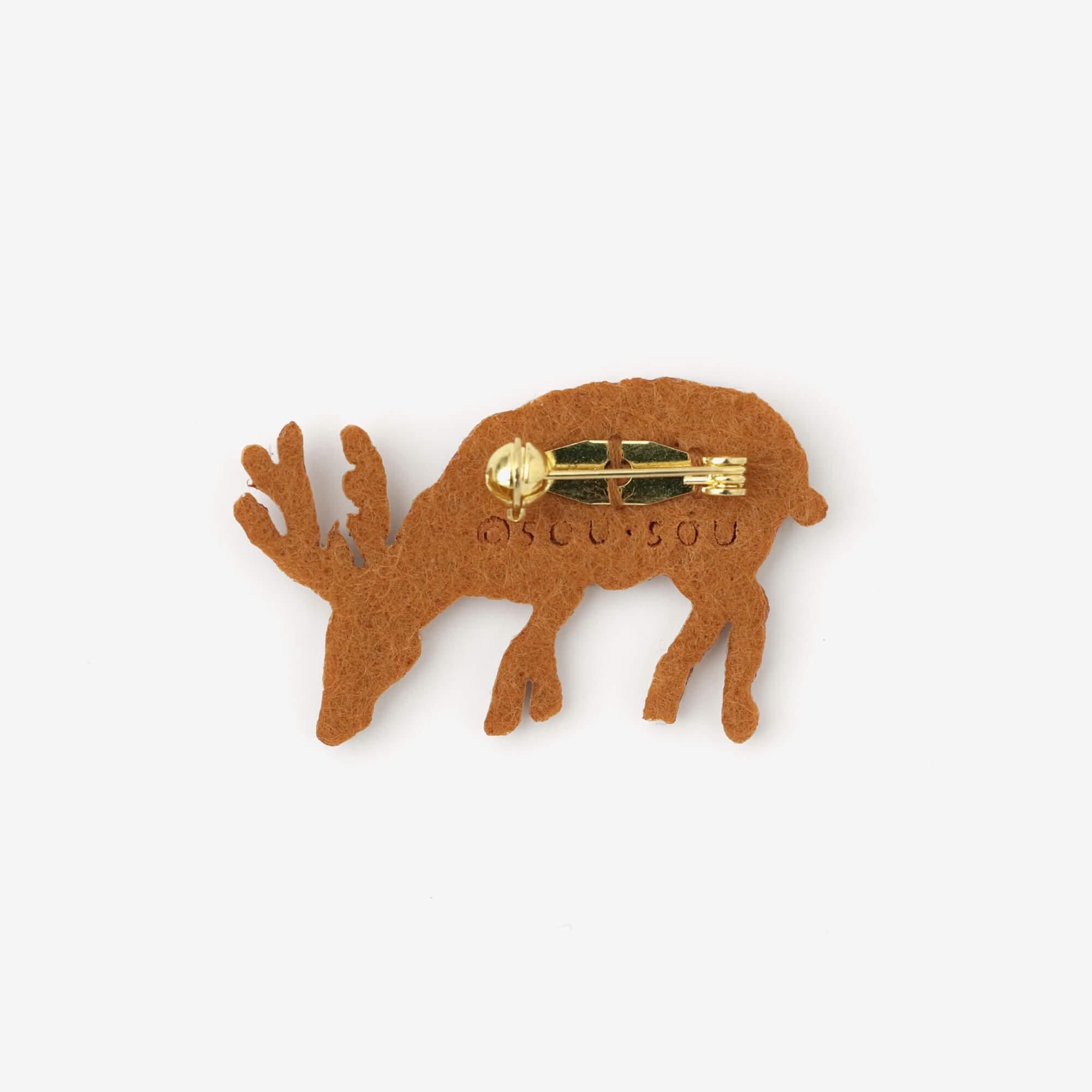 Stickornament/Hirsch