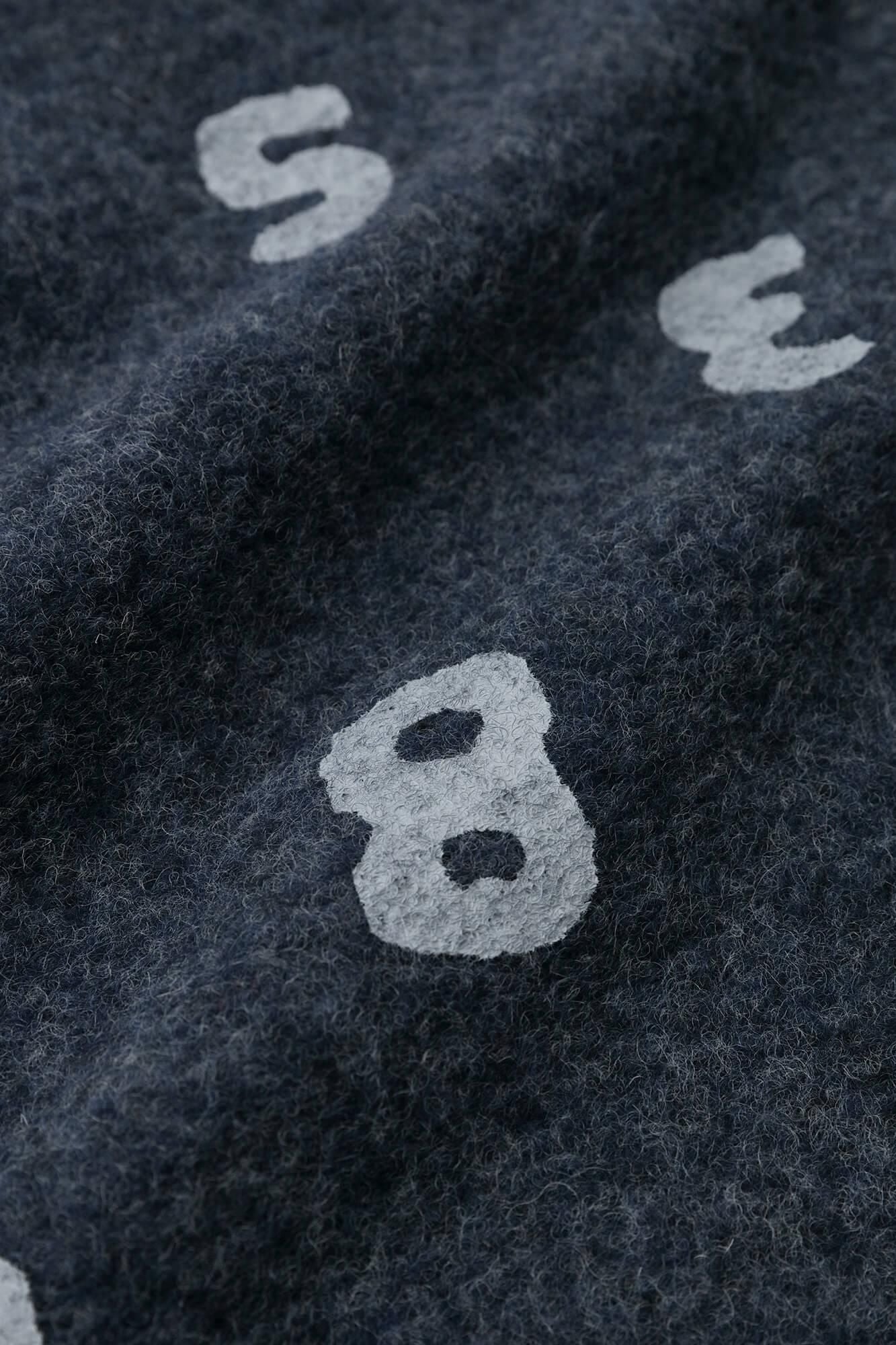 【net limited】Imported Raxa Fabric Rectangular Dress / SO-SU-U Up and Down and Up and Down and Blank Grayish Blue