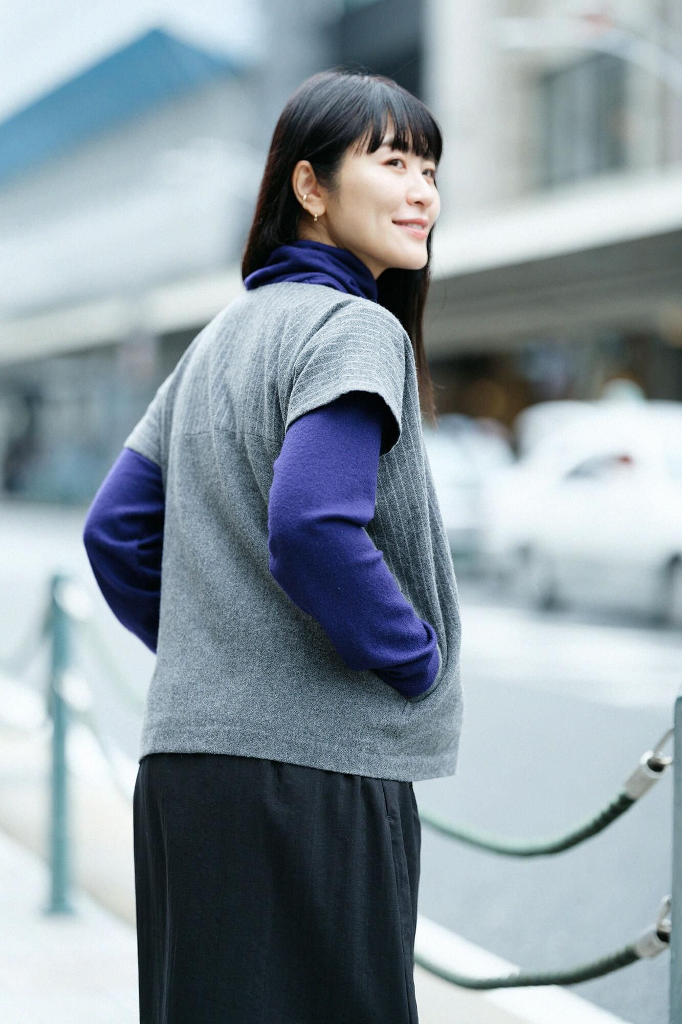 精纺羊毛梯形长袍 Kumi/Koihai Ikantou x Koihai