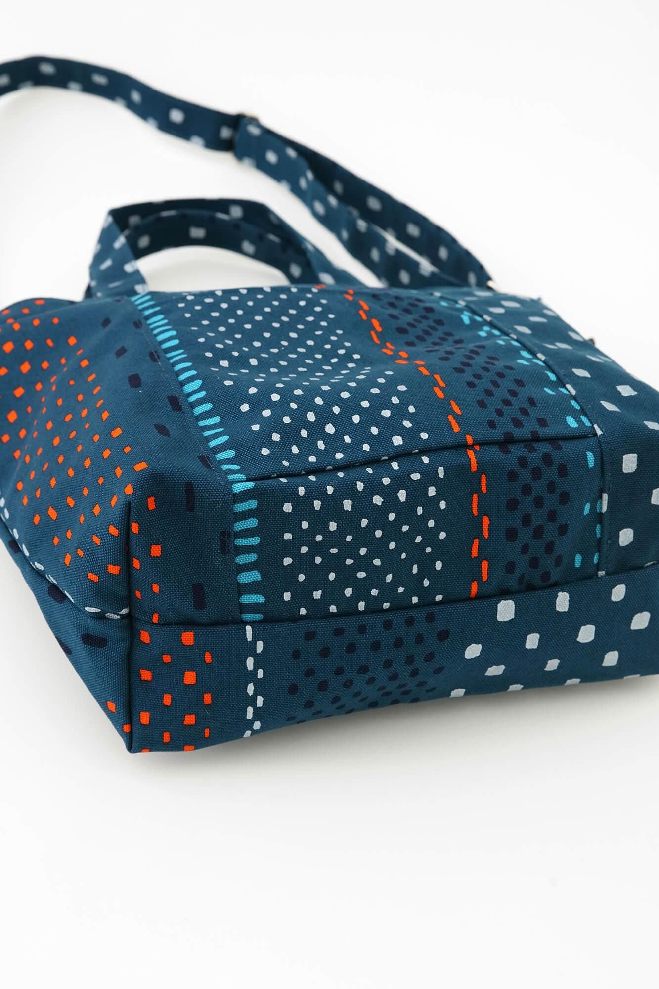 2WAY BIKE トート/霰縞(あられじま)