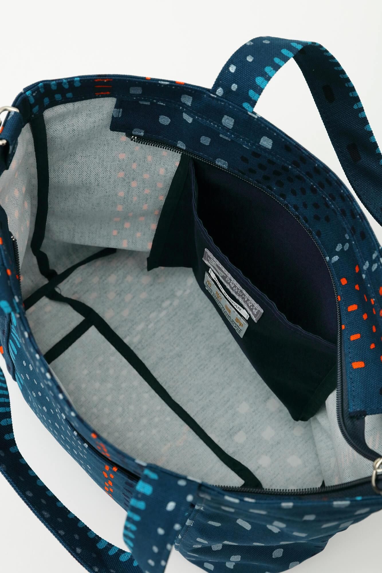 2WAY BIKE トート/霰縞(あられじま)