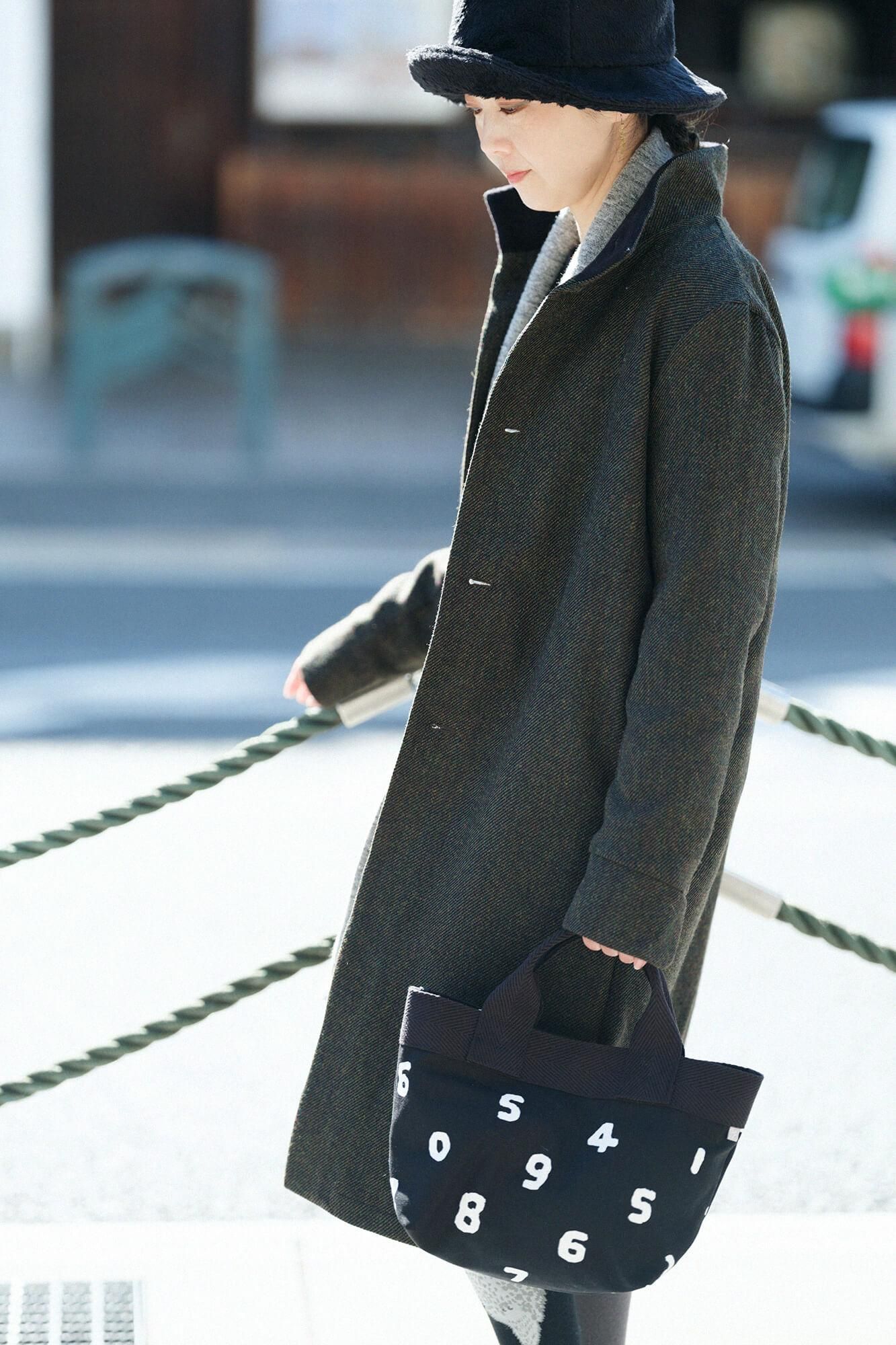 Y.トート B5/SO-SU-U 濡羽色(ぬればいろ)×つくも