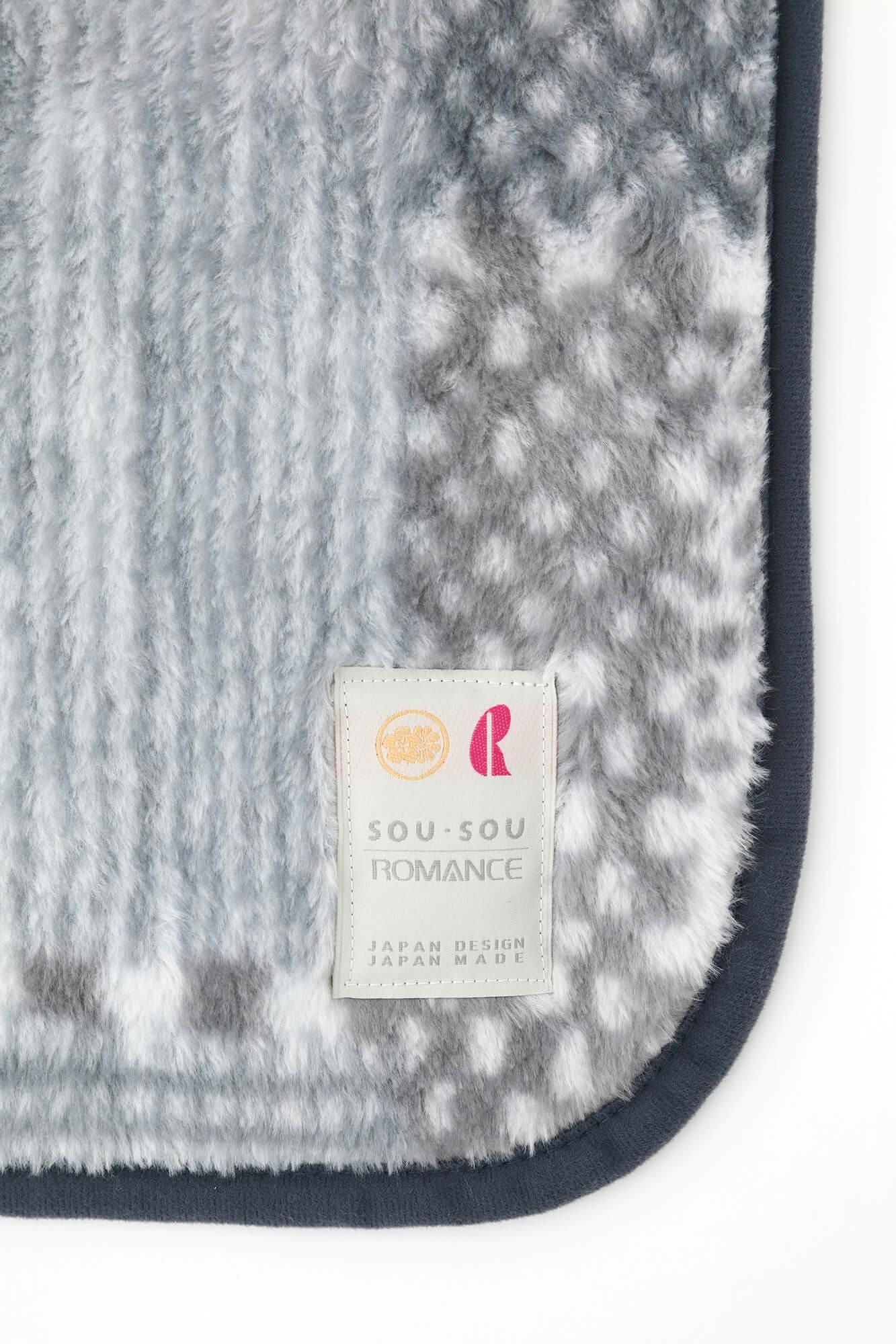 SOU・SOU×로만스 코스기 무릎담요/마가사네