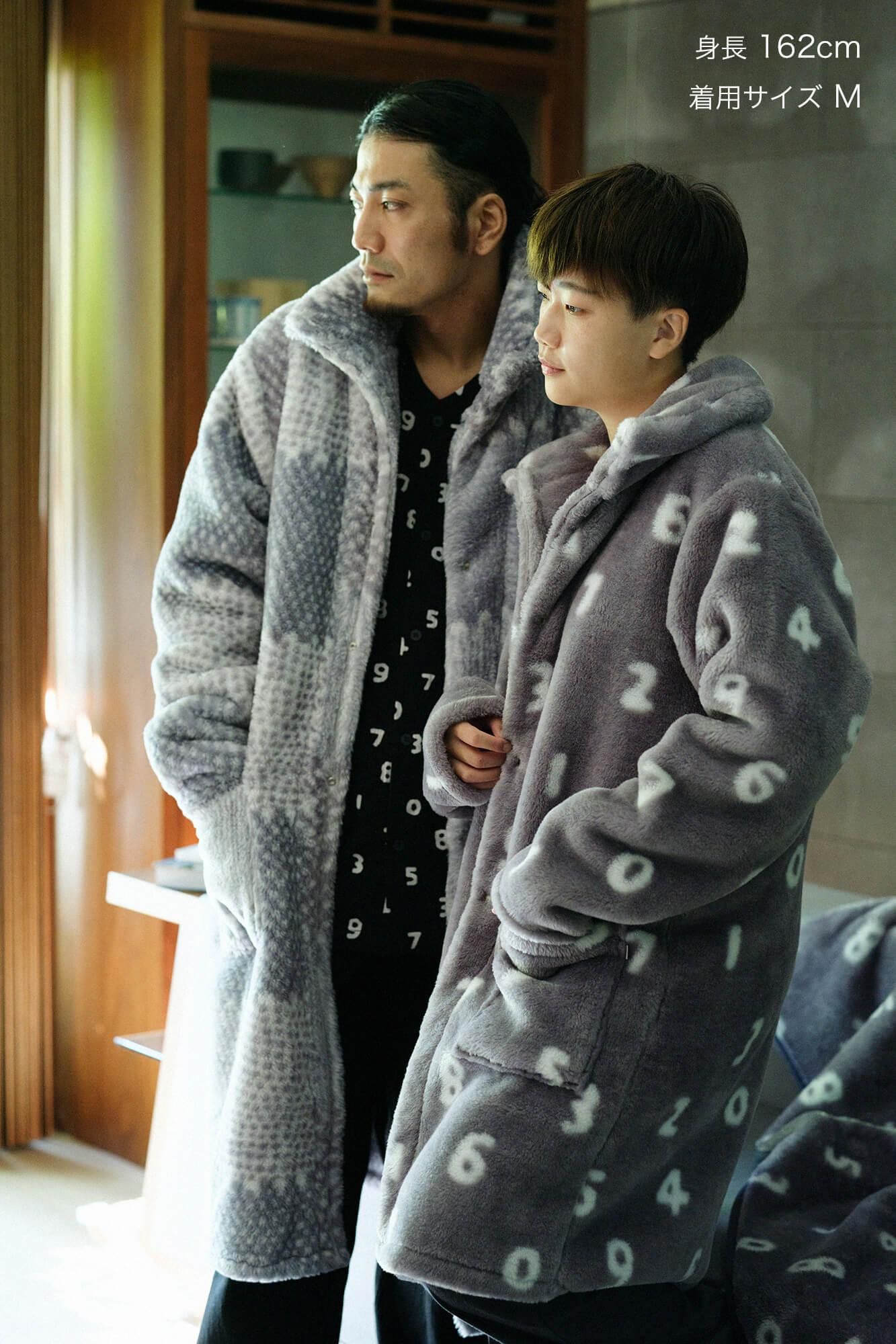 【Pre-order】【net Limited】SOU・SOU×Romance Kosugi Blanket Robe/SO-SU-U(※Scheduled to be shipped around Dec 9)
