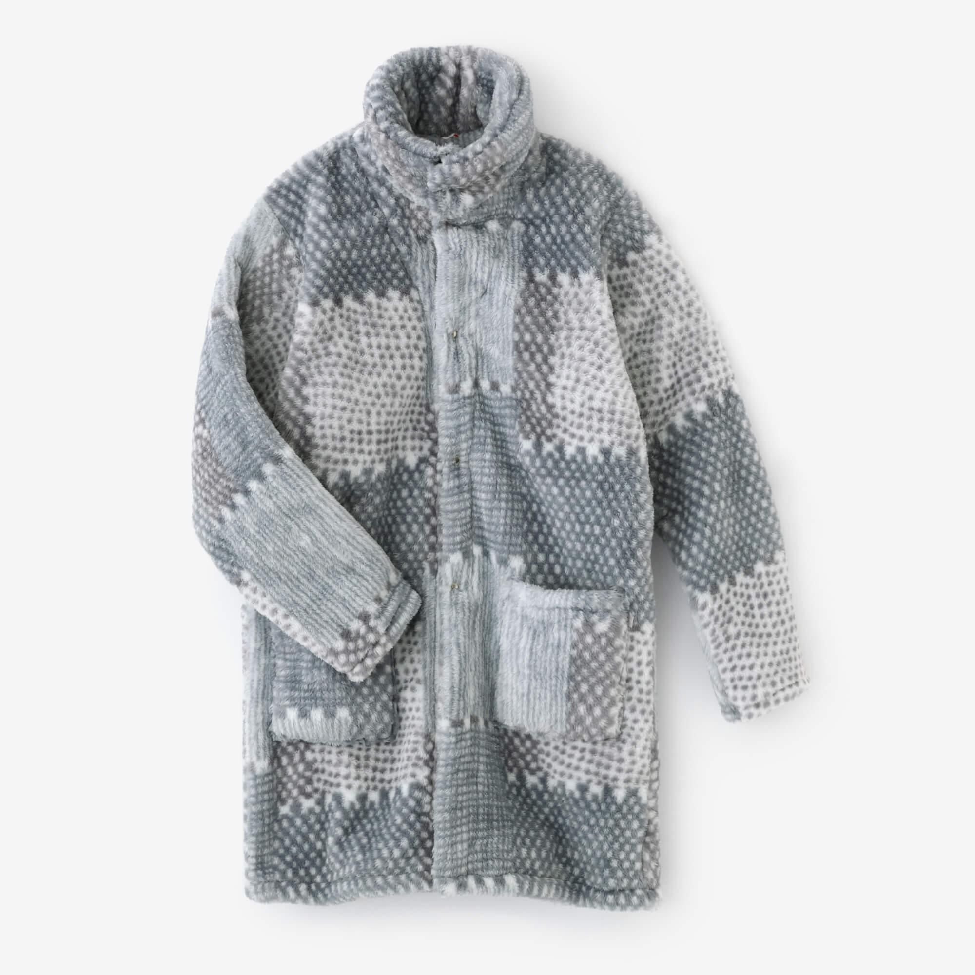 【Pre-order】【net Limited】SOU・SOU×Romance Kosugi Blanket Robe/Lines and Dots(※Scheduled to be shipped around Dec 9)