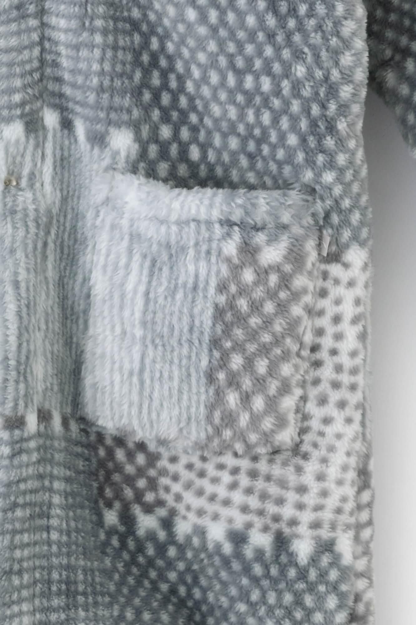 【Pre-order】【net Limited】SOU・SOU×Romance Kosugi Blanket Robe/Lines and Dots(※Scheduled to be shipped around Dec 9)