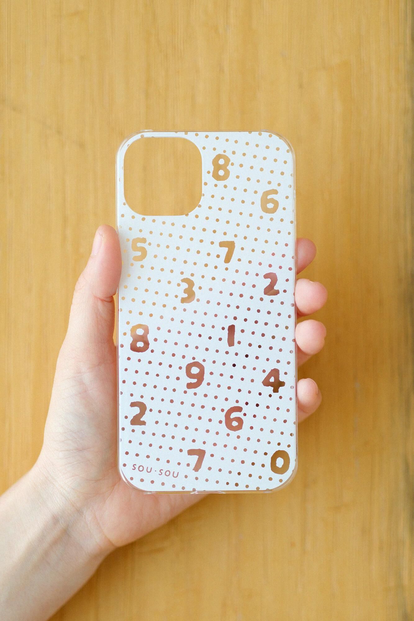 iPhone_14 Cover Case/Clear・SO-SU-U In The Fog