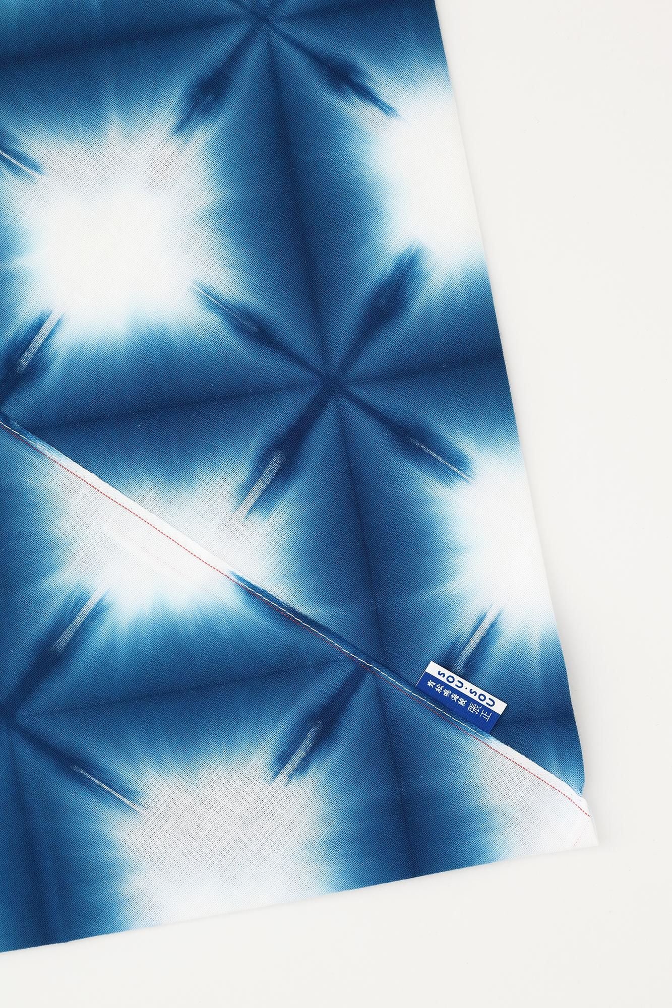 Arimatsu Narumi Tie-dye Kohabaori Eco Bag / Harisho Snowflakes 5