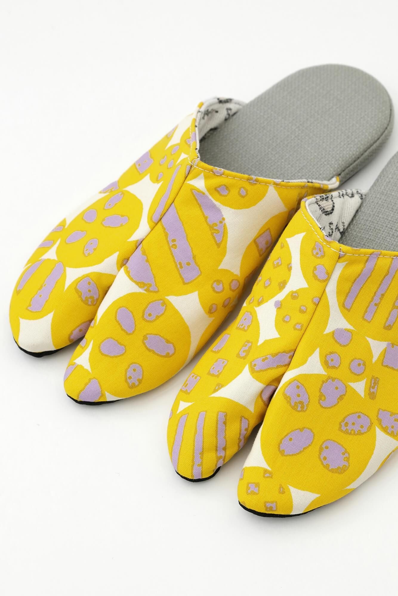 窄版室內分趾拖鞋/明麗 喜喜