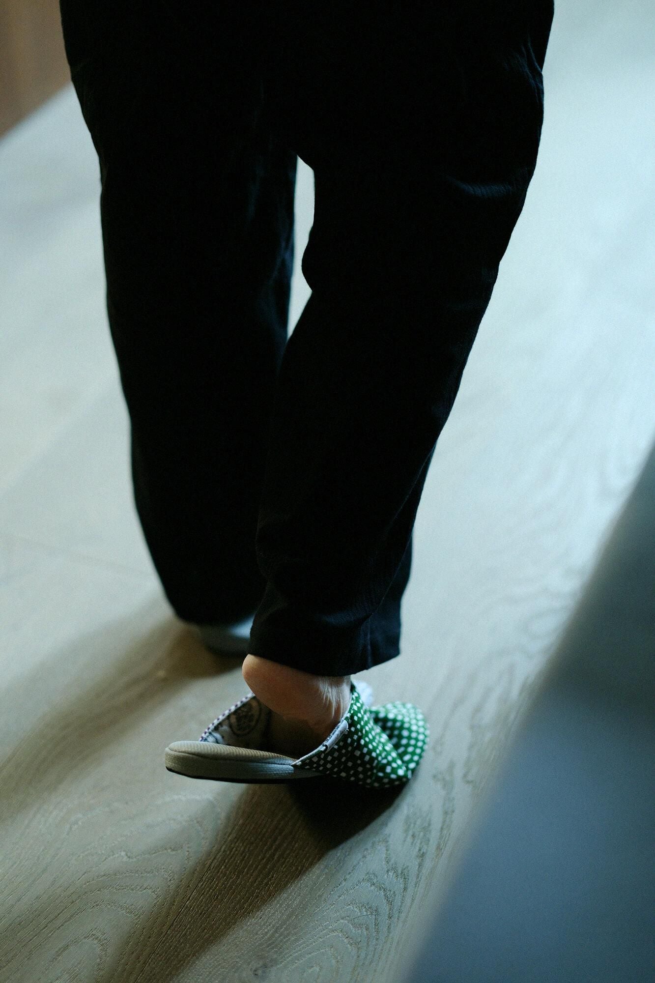 薄的形状拖鞋塔布袜/扁平(形状)kawaberi