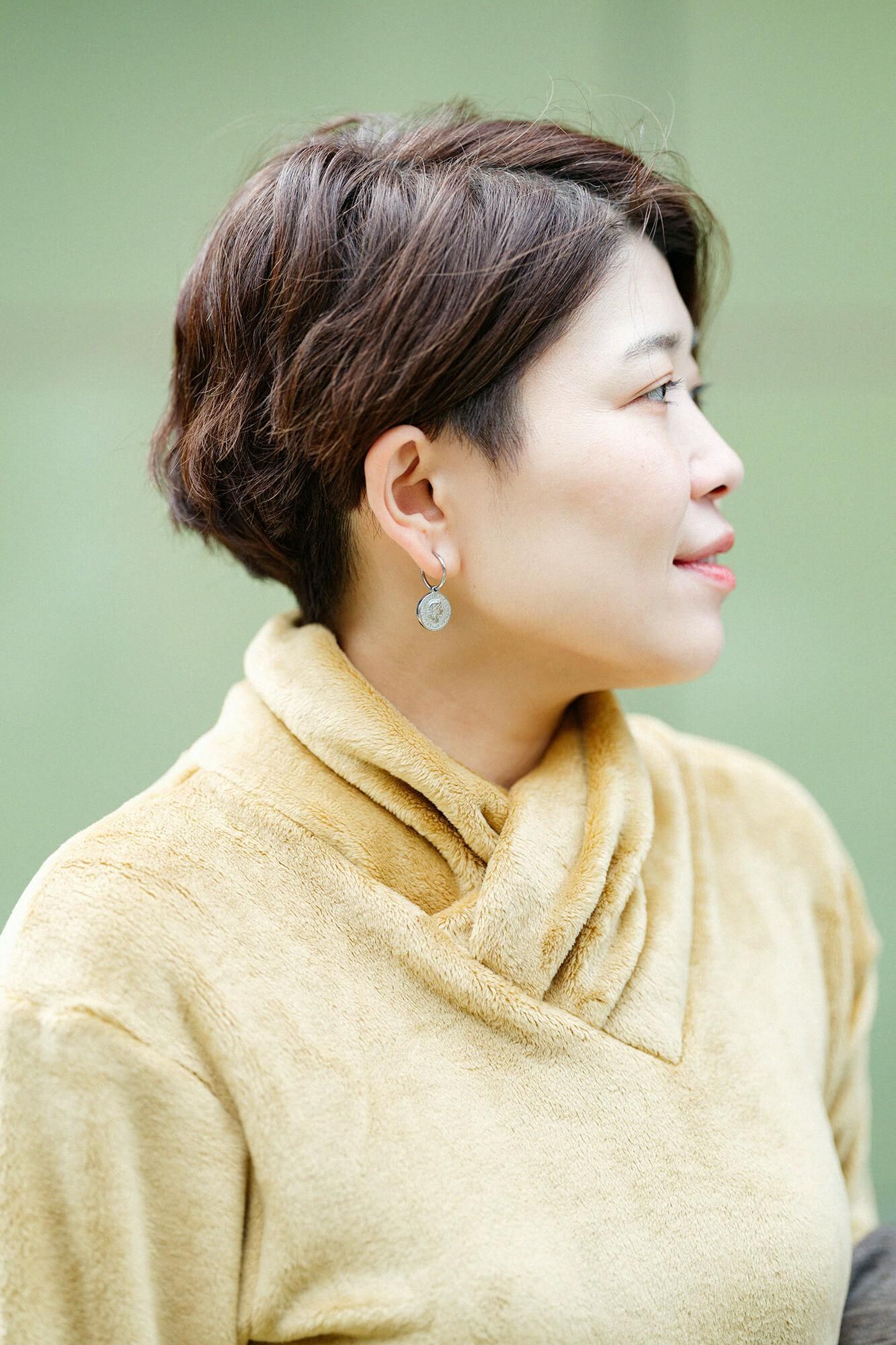 Bomber Heat (R) 天鵝絨編 高領上衣/榛果色