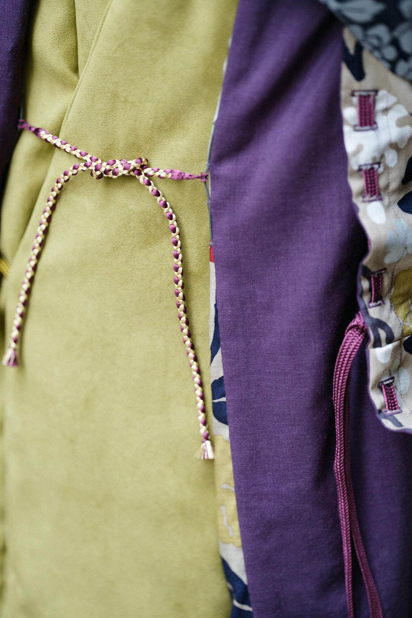 Mousseline, kyung, réversible, violet foncé, × snowmochi willow, camélia (mochi neige yanagi, tsubaki)