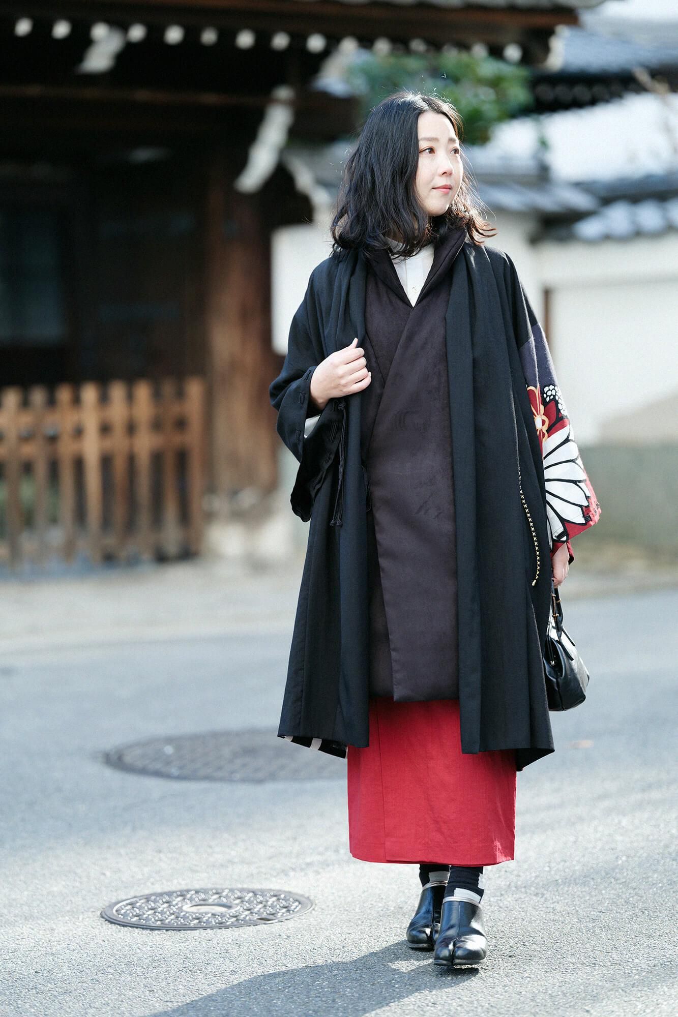 假nubuck长翅(Nagajinbaori)衬里(Nakawatawase) /湿羽毛颜色(Nagayairo)