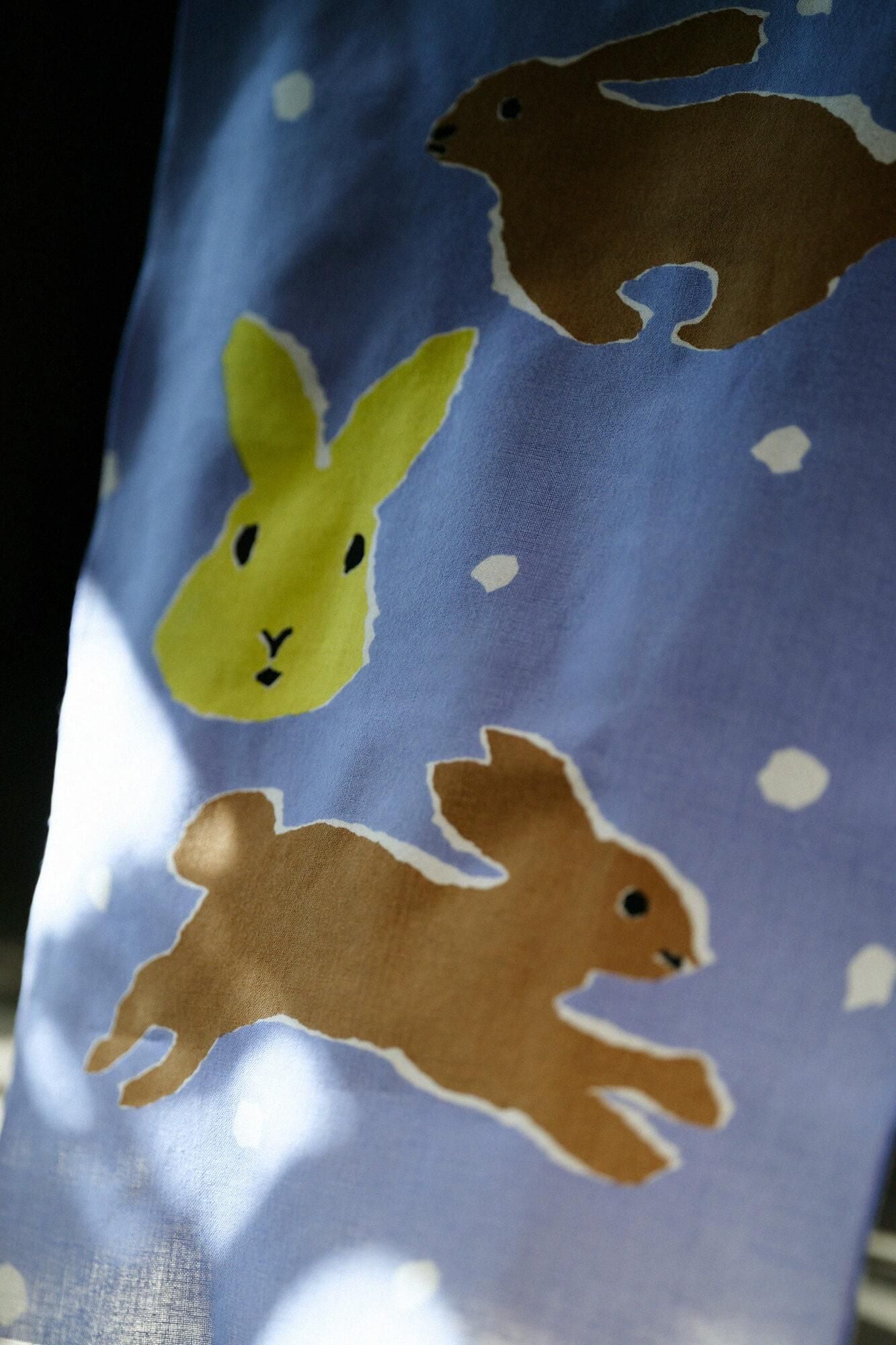 Isemomen Cotton Textile Handkerchief / Zodiac Handkerchief Rabbit 2023
