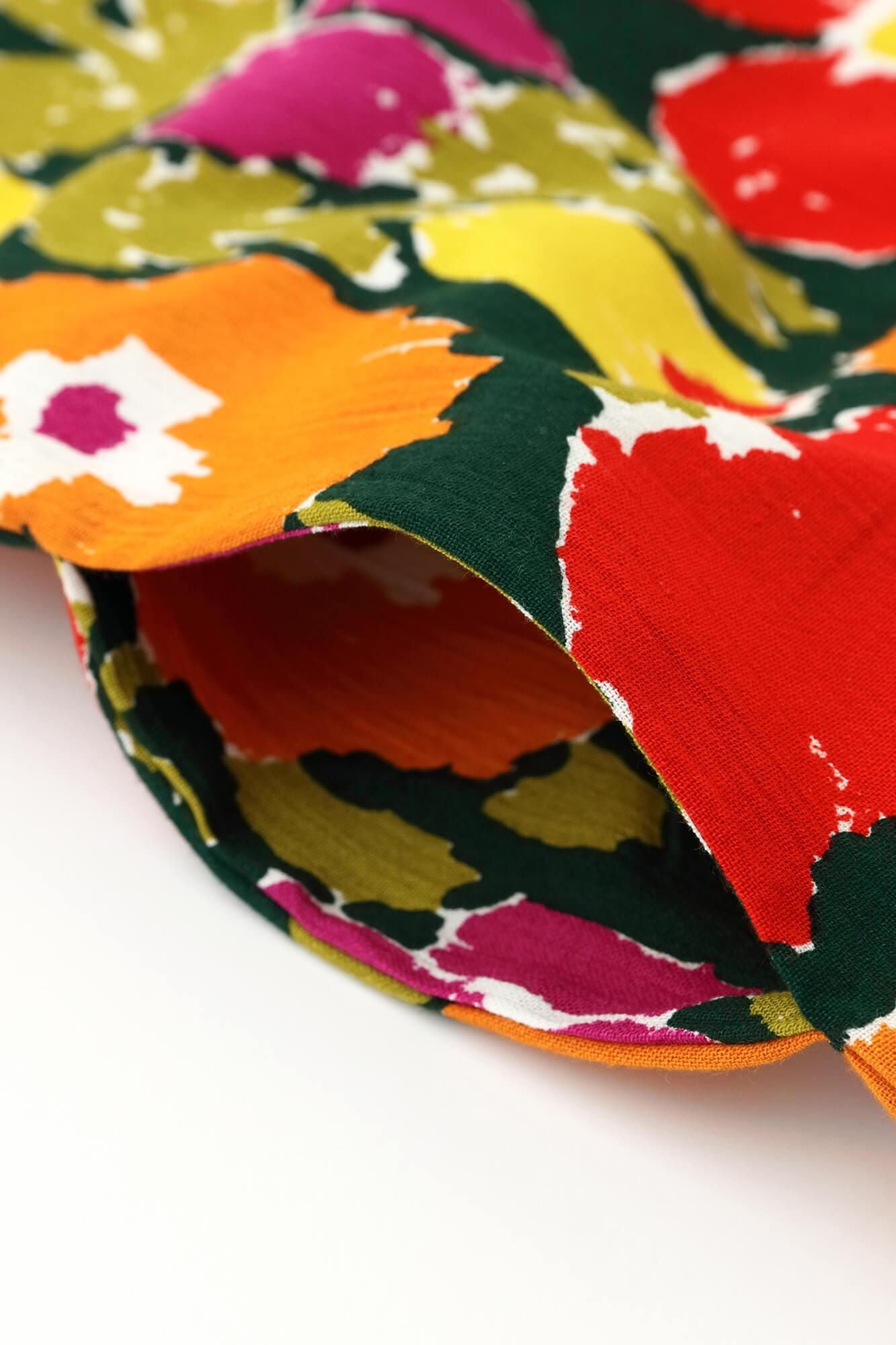 Chizimi Cotton 20/20 Naginata Rectangular Dress / Intimate Friend