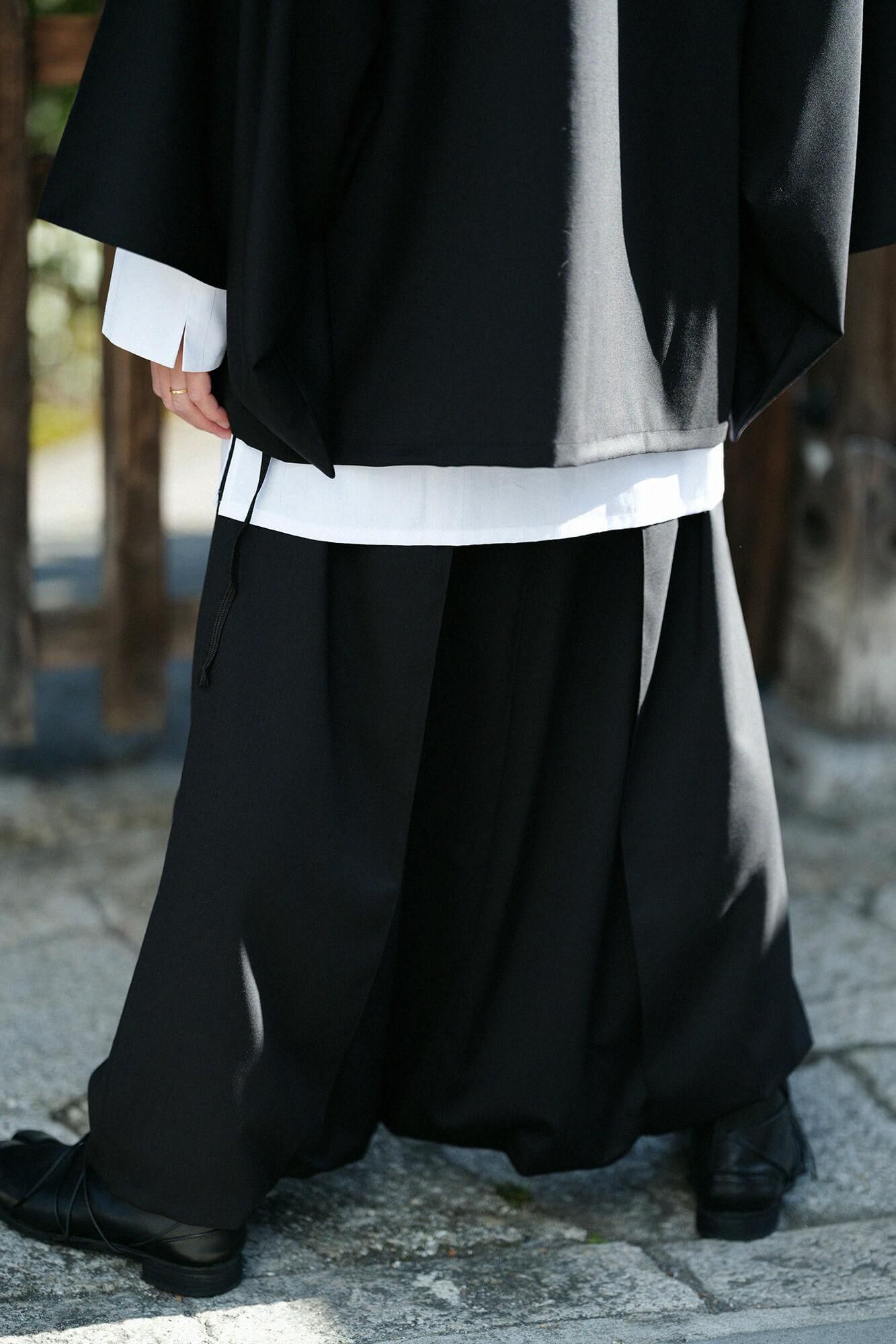 42 Paar Kammgarn-Hakama Fuji/Nurebairo