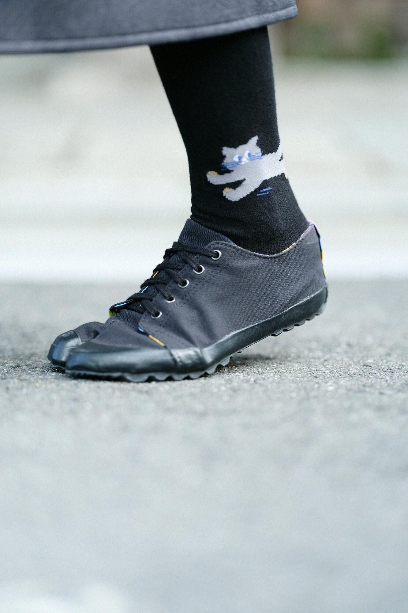 Tabi Tights/Cat Black