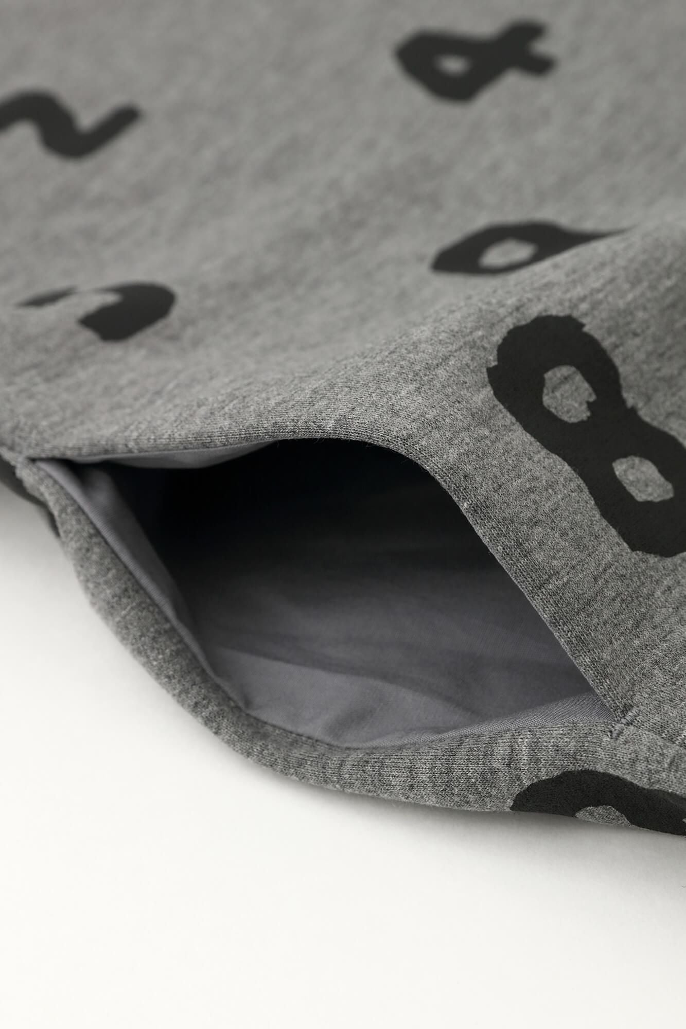 羊毛混合物,双面针织(ryomen ami)矩形长袍(chohokei)肩线/so-su-u mokuzumi(mokuzumi)