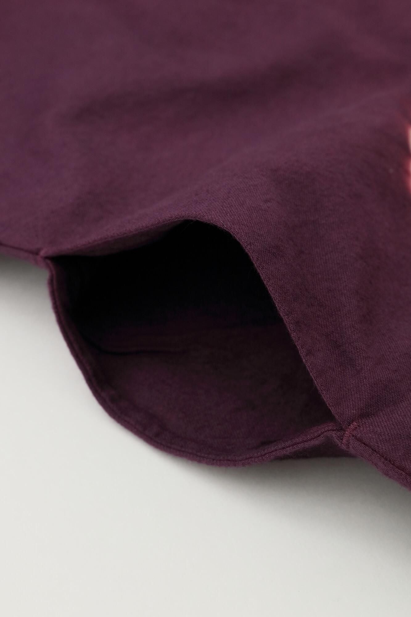 近清絞り 綿毛綾織(めんけあやおり) 薙刀長方形衣(なぎなたちょうほうけい)/水玉大(みずたまだい) 濃紫(こきむらさき)×鴇色(ときいろ)