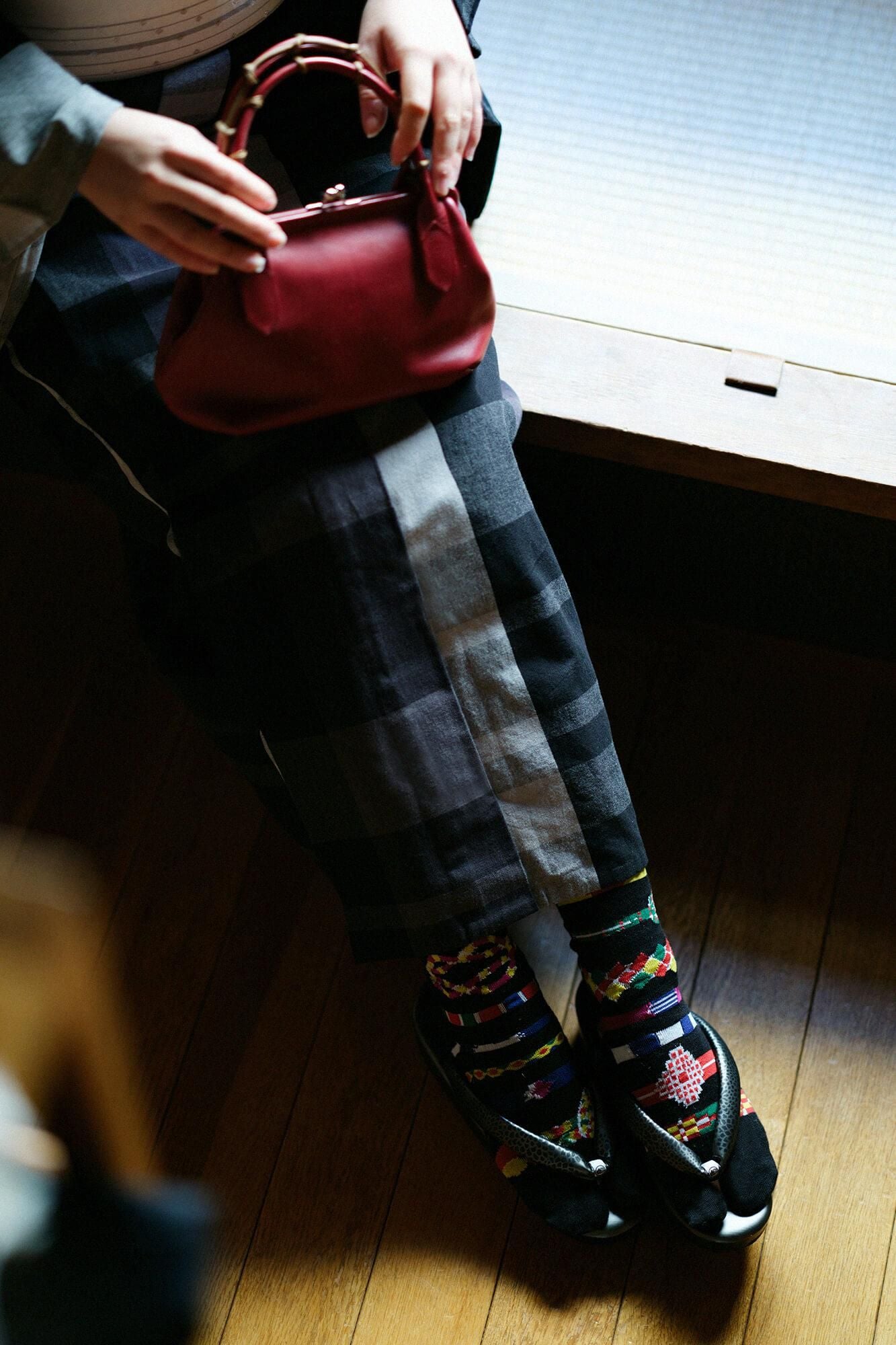 分趾襪(普通長度)/編繩【男・女性用】