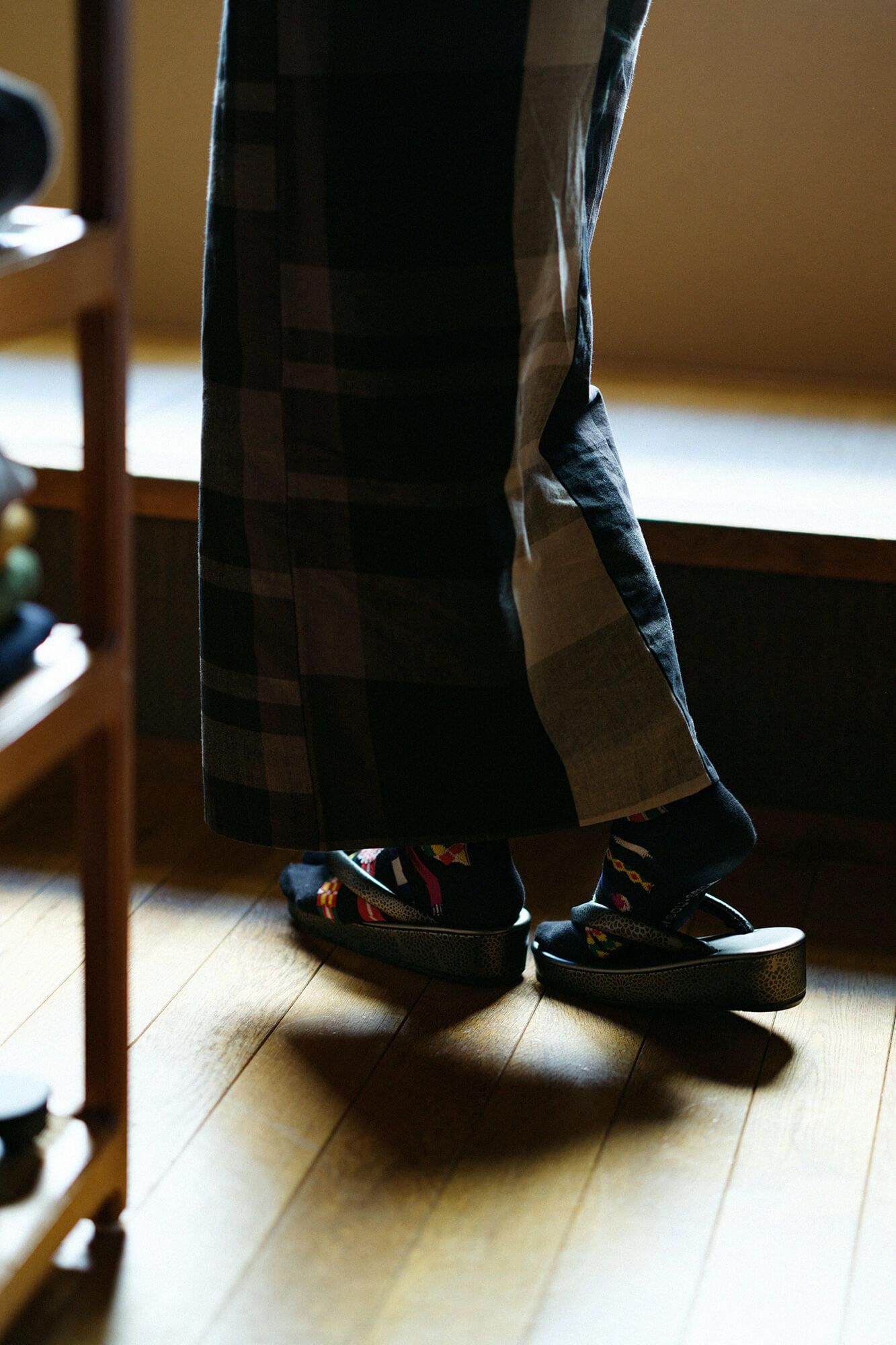 分趾襪(普通長度)/編繩【男・女性用】