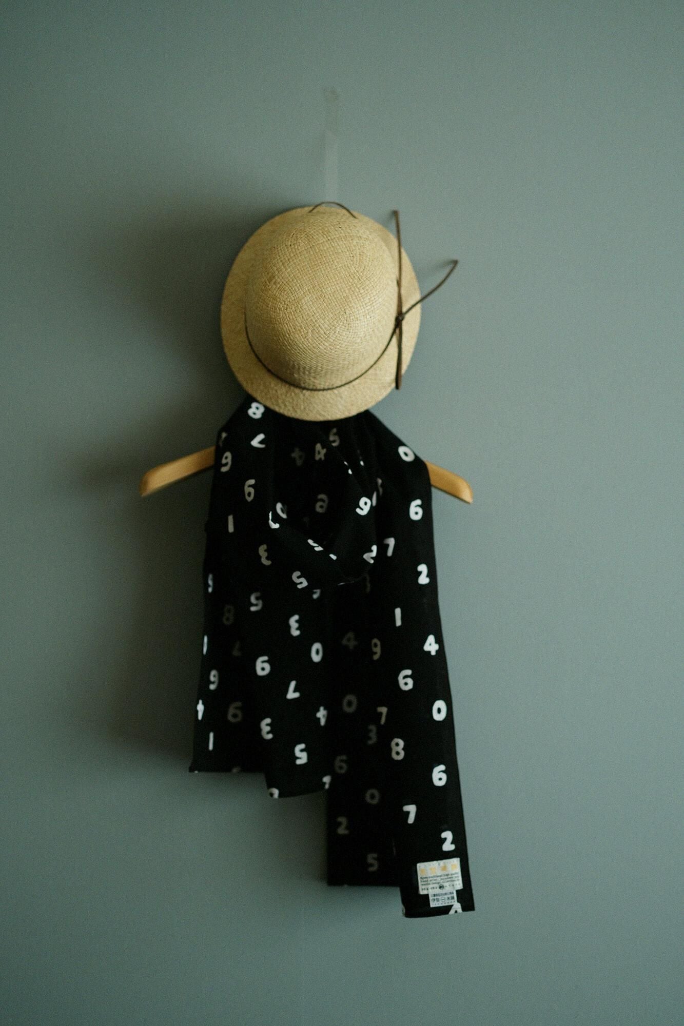 伊勢木棉 圍巾/SO-SU-U十數圍巾 黑色 2