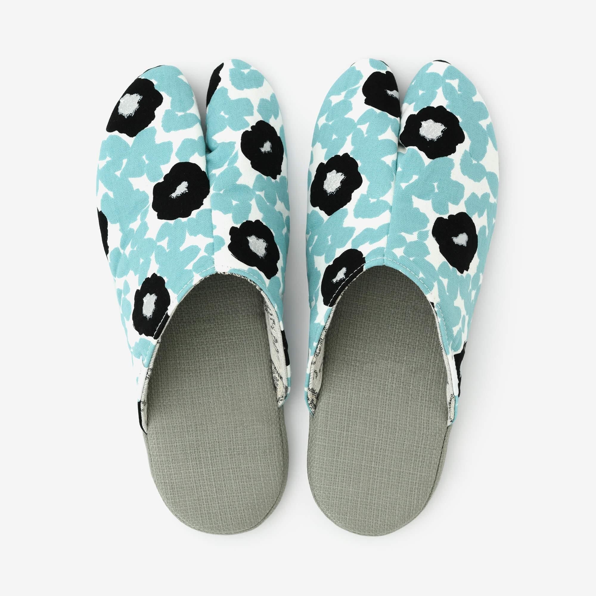 窄版室內分趾拖鞋/優