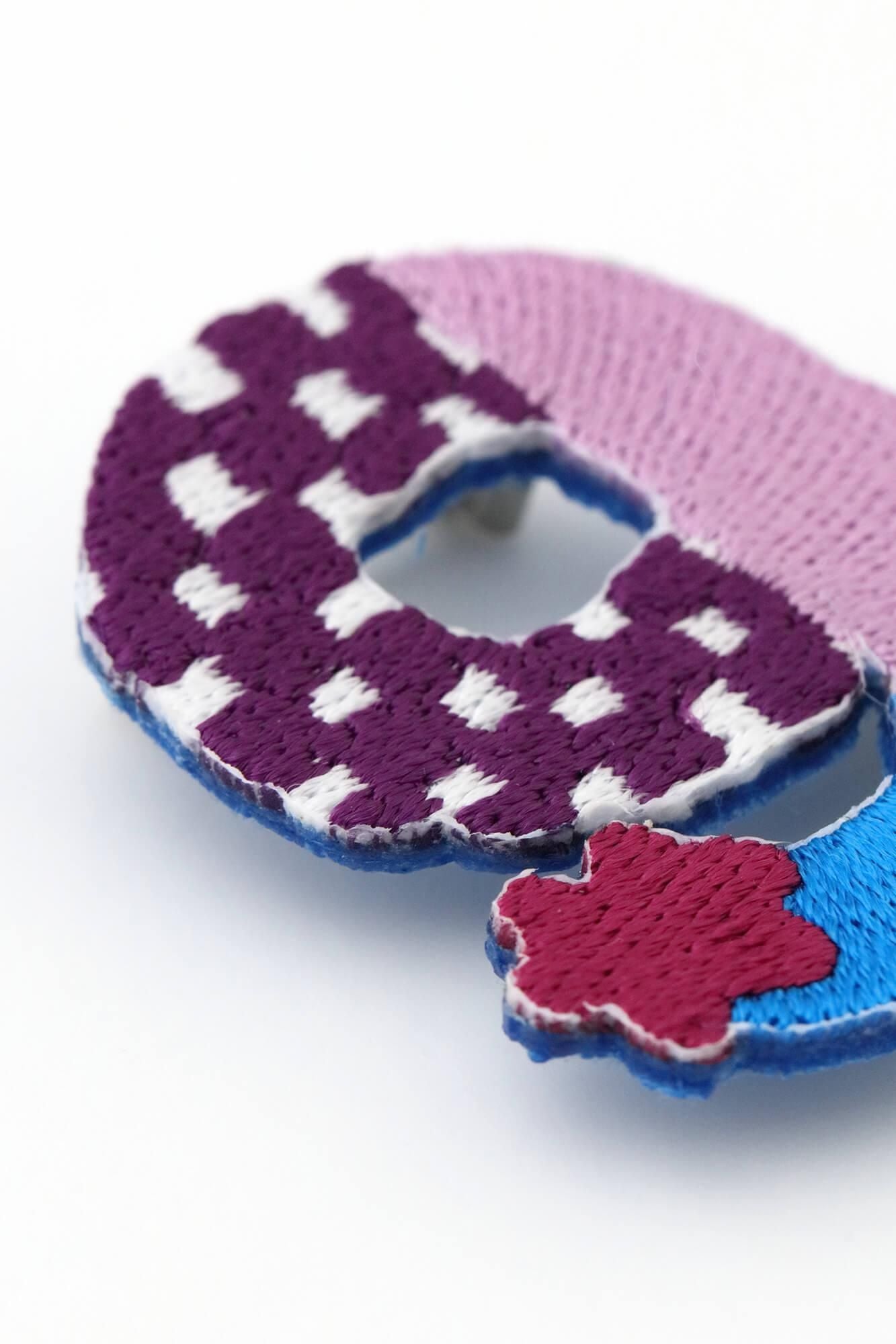 SOU・SOU 20 주년 자수 브로치(Shukazari)/SO-SU-U 헤어 9