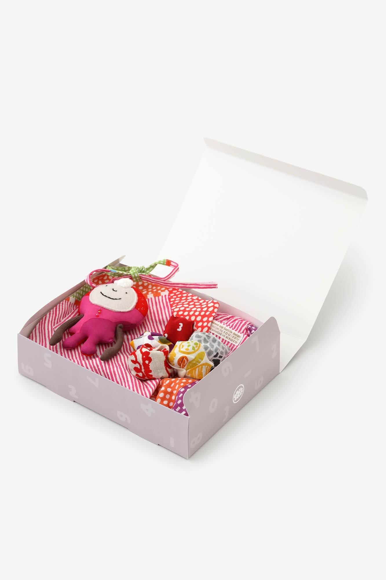 ●【With gift box】Baby KintarouSet/Lines and Dots Miyabi