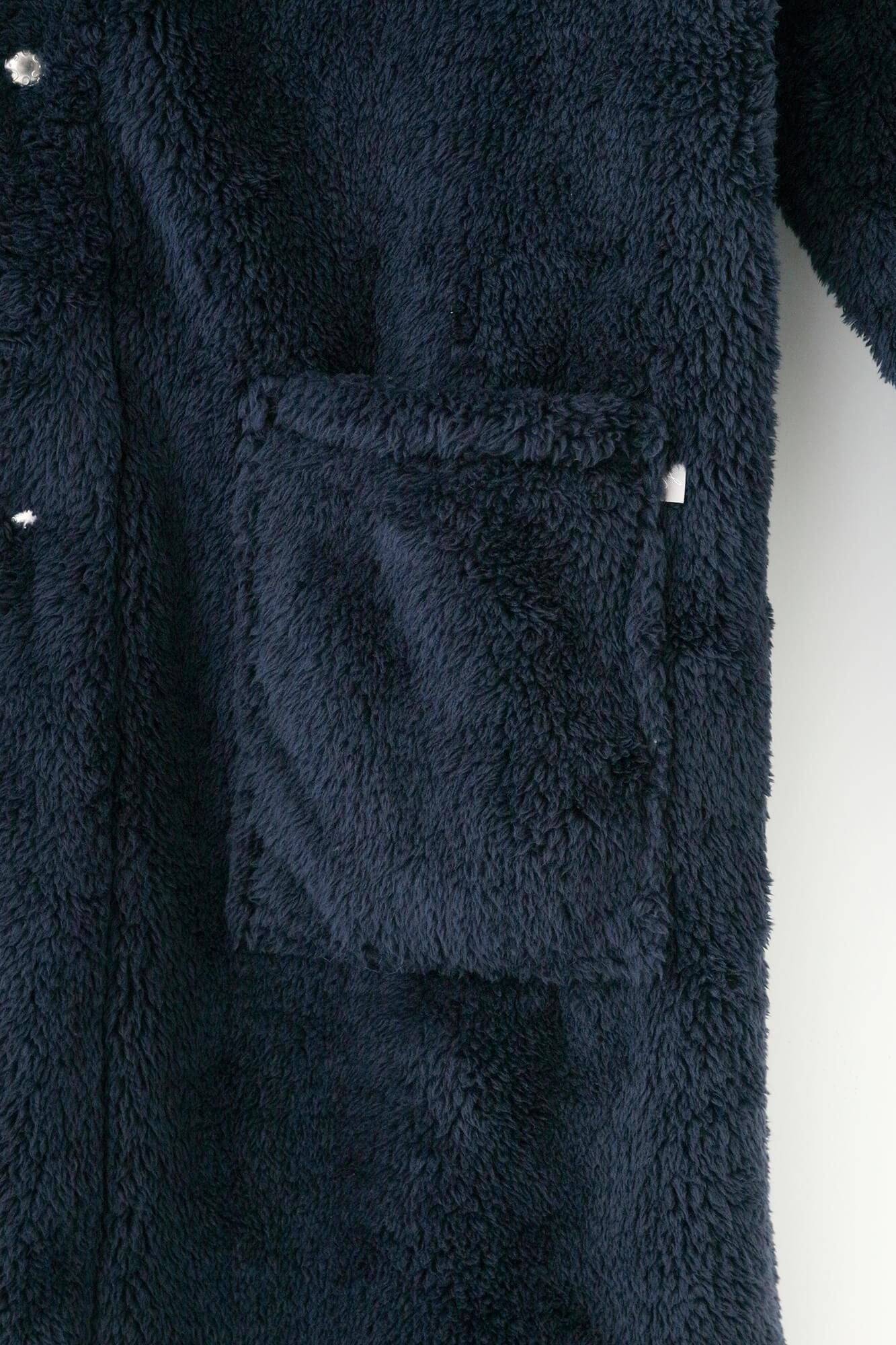 【net limited】Boa Robe / Dark Blue