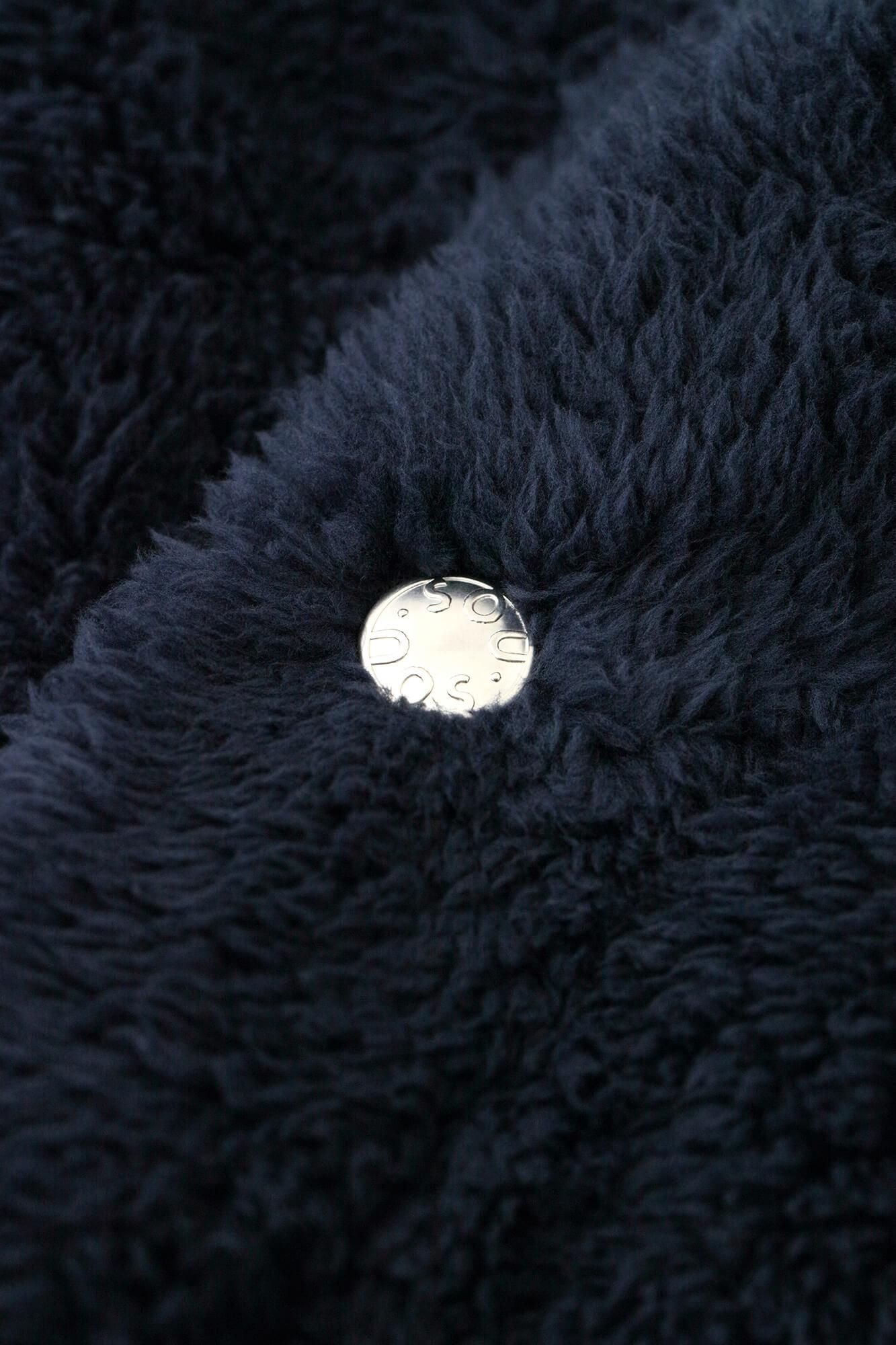 【net limited】Boa Robe / Dark Blue