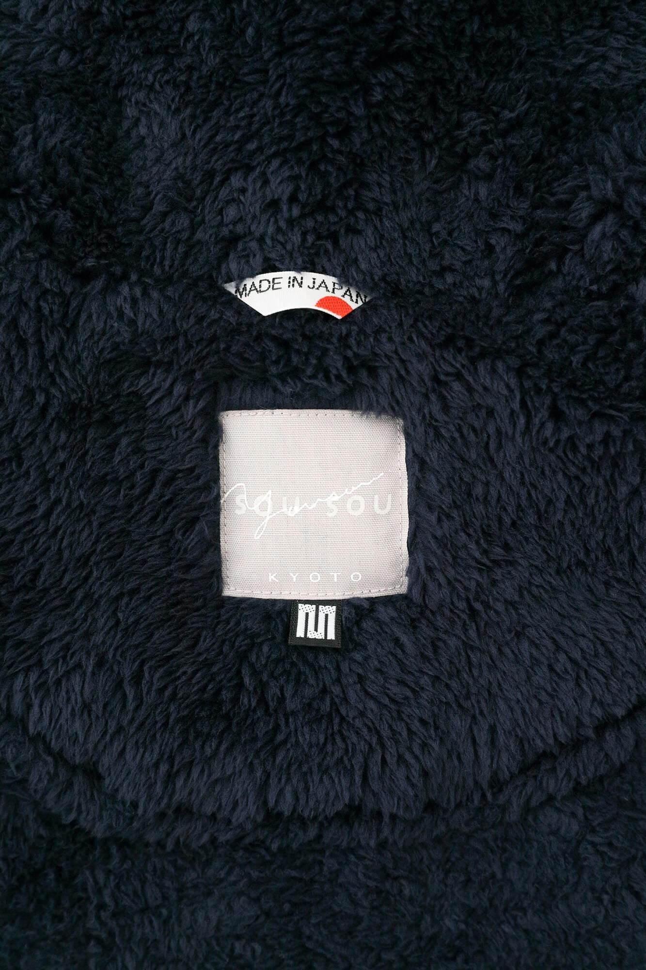 【net limited】Boa Robe / Dark Blue