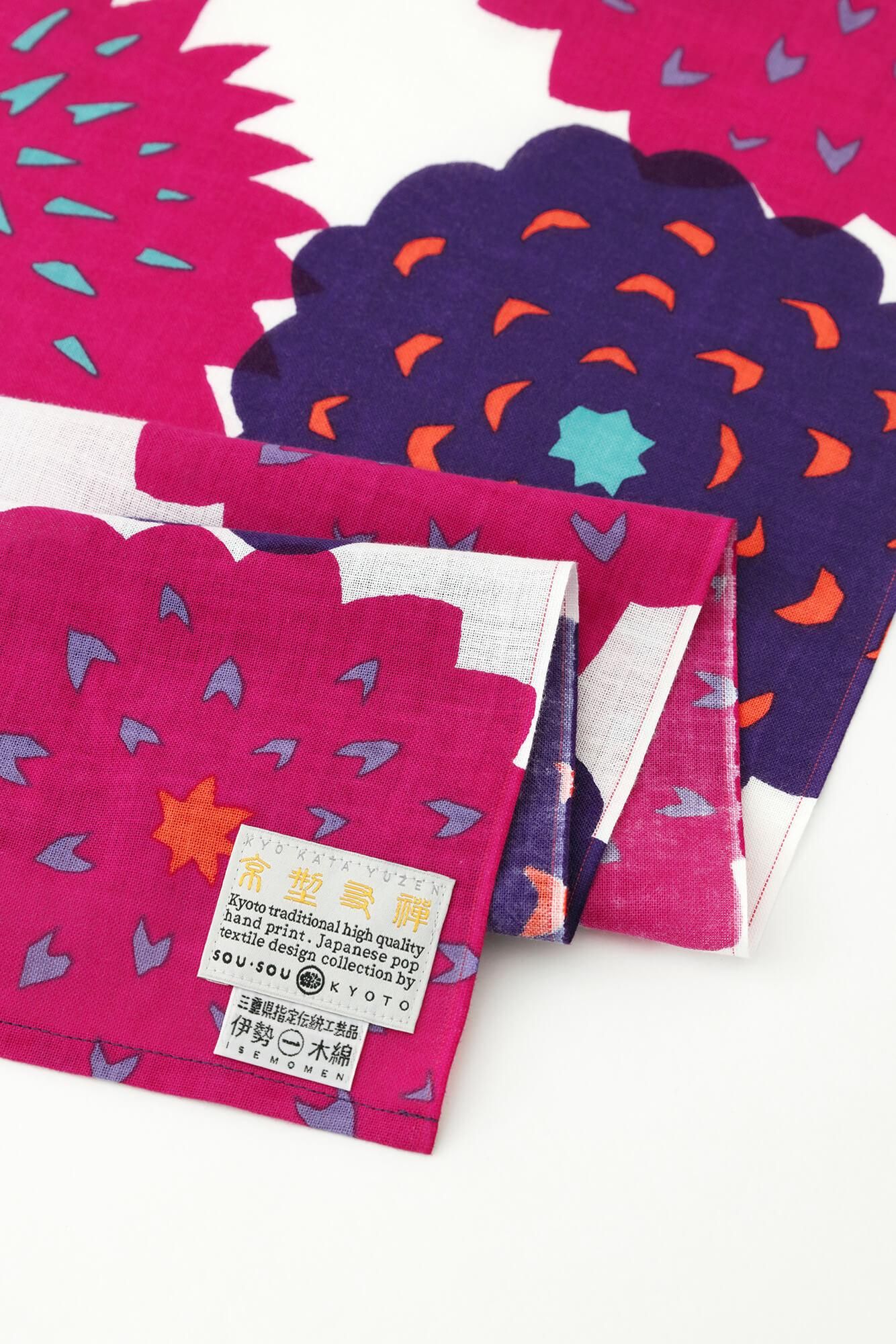 伊勢木棉 圍巾/天竺牡丹2