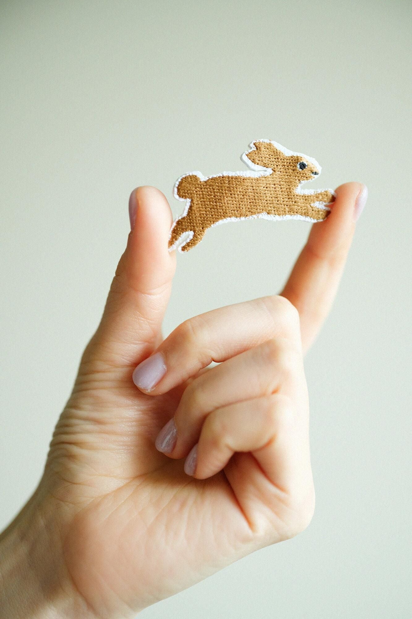 Stickornament/Kaninchen