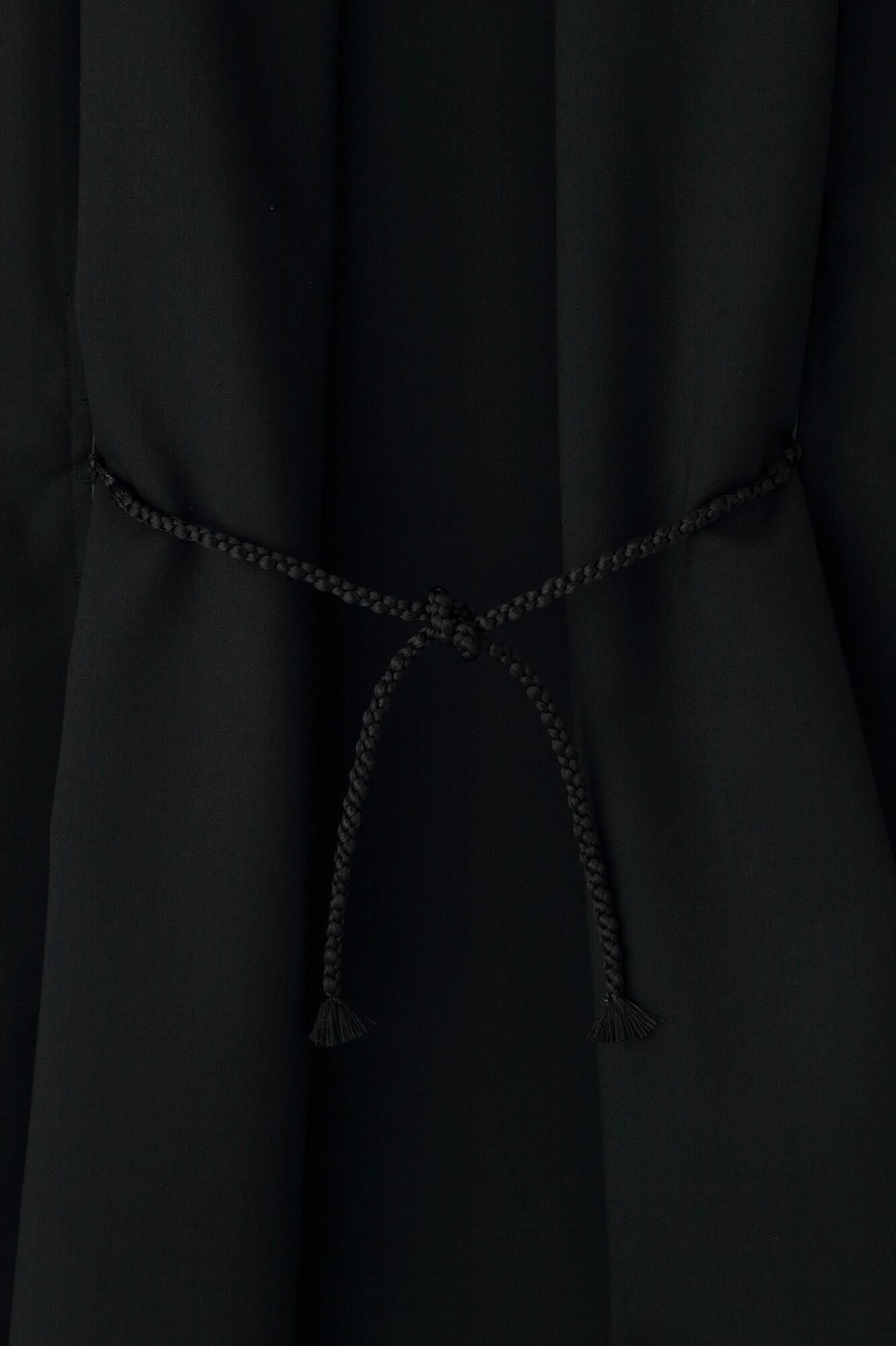 42双 梳毛(そもう) 宮中袖(きゅうちゅうそで) 単(ひとえ)/濡羽色(ぬればいろ)