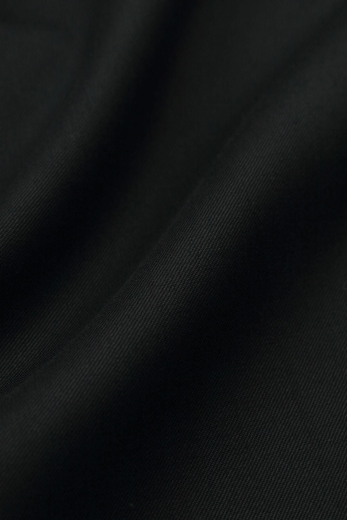 42双 梳毛(そもう) 宮中袖(きゅうちゅうそで) 単(ひとえ)/濡羽色(ぬればいろ)