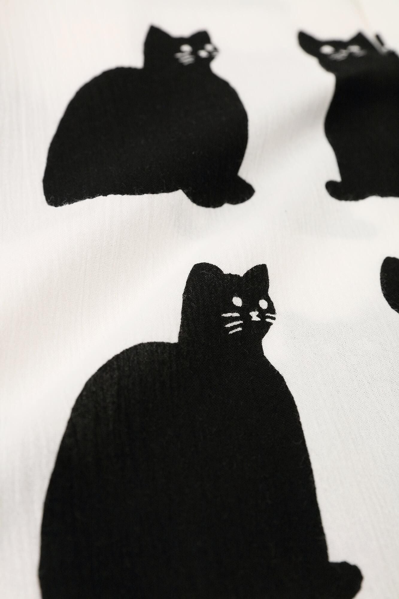 高島縮 20/20 スタンドカラーシャツ/きまぐれ