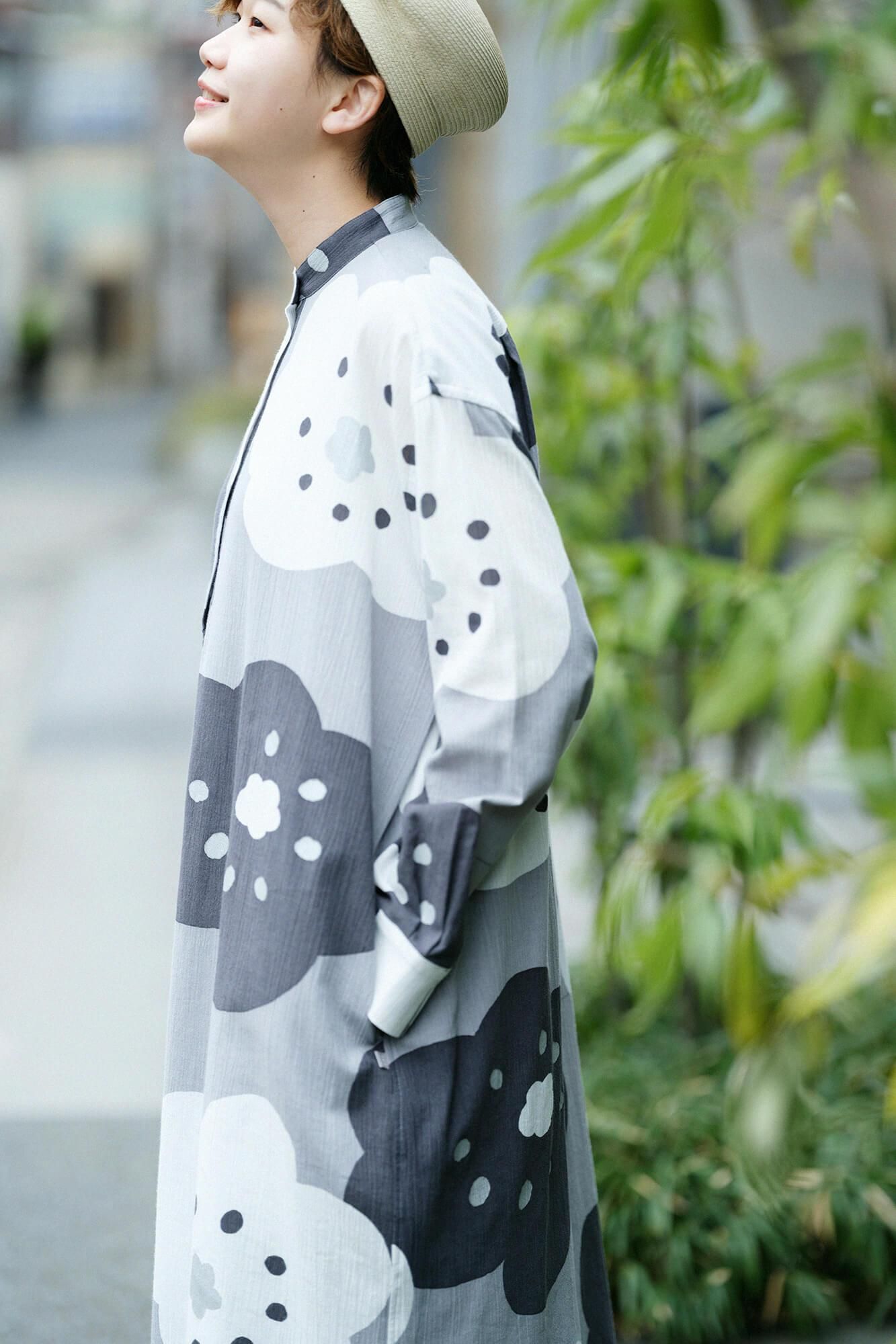 타카시마치지미 20/20 H.N.그란 셔츠 원피스/호호에미