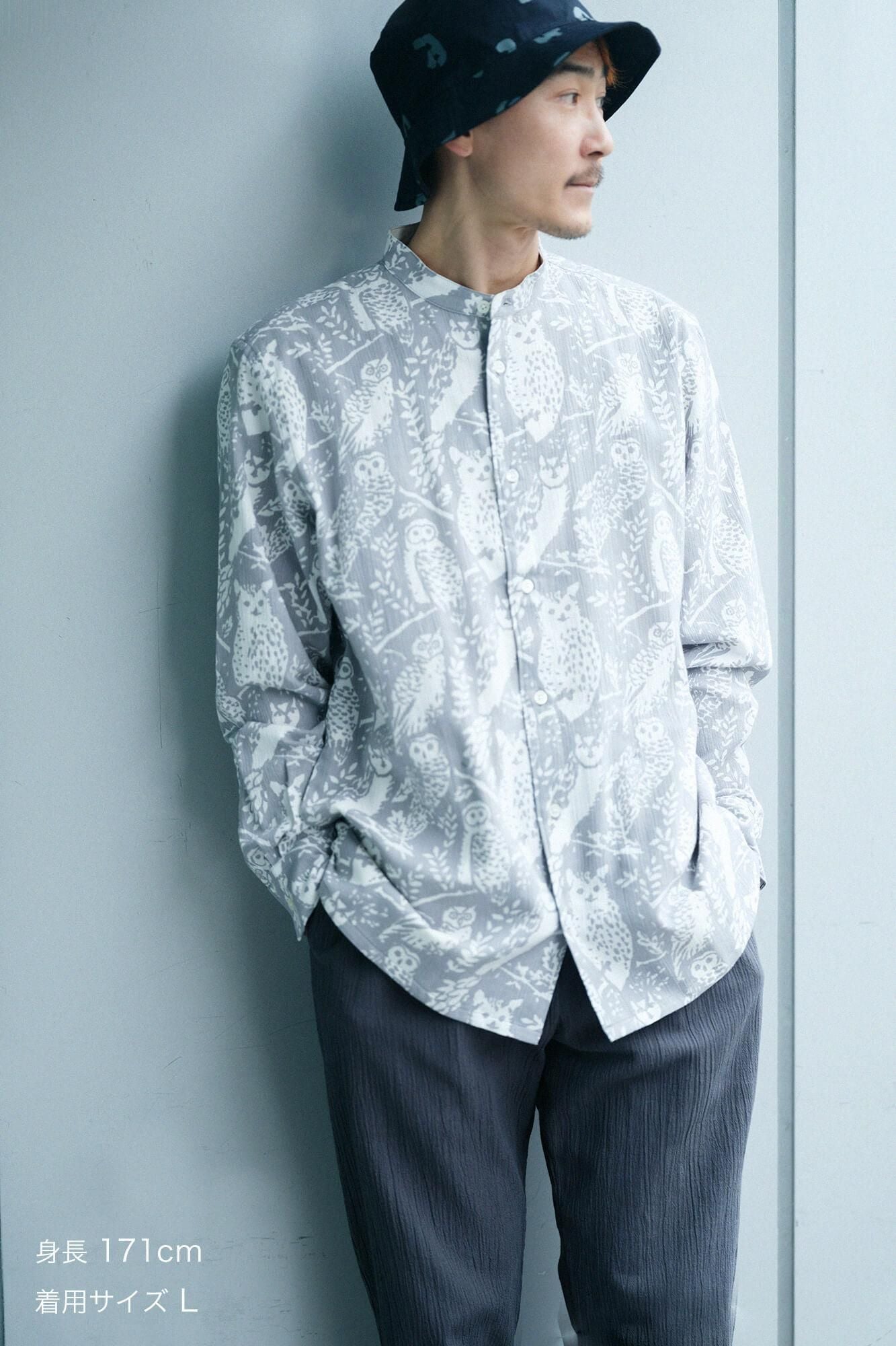 Chizimi Cotton 20/20 Long-sleeved Shirt SP/Life in the Forest